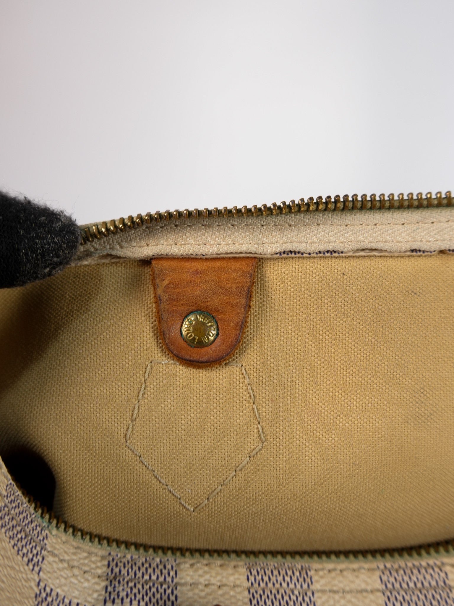 Speedy 30 in Damier Azur Canvas (Date Code: DU0038) | Purse Maison Luxury Bags Shop