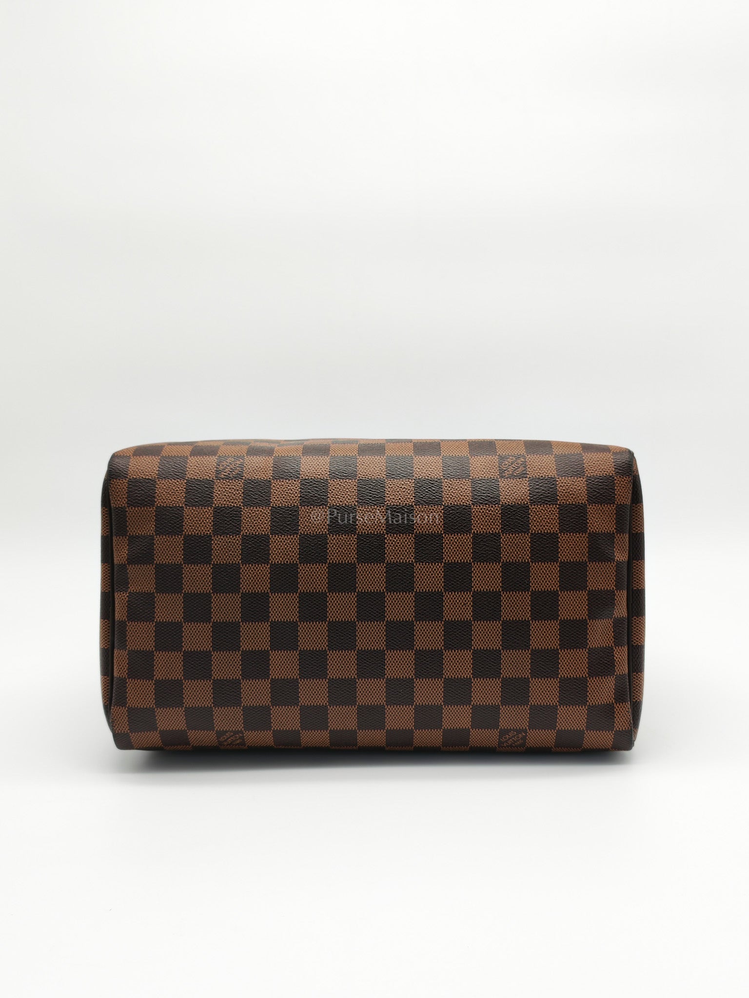 Speedy 30 in Damier Ebene Canvas Handbag (Date Code: MB4144) with J.K Heat Stamp | Purse Maison Luxury Bags Shop