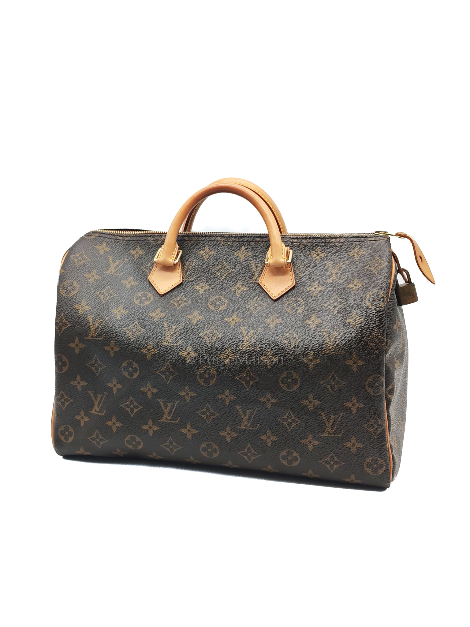 Speedy 35 Monogram Canvas Handbag (Date Code: AA4067) | Purse Maison Luxury Bags Shop