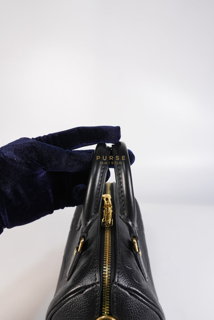 Speedy Bandoulier 20 Black Empreinte Leather (Microchip) | Purse Maison Luxury Bags Shop