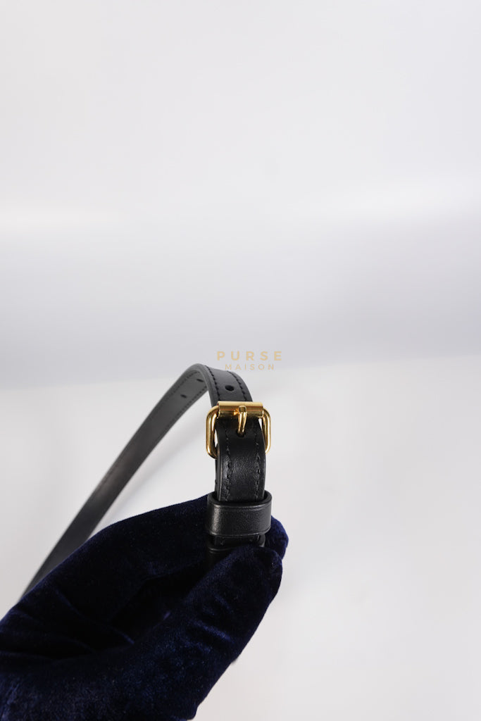 Speedy Bandoulier 20 Black Empreinte Leather (Microchip) | Purse Maison Luxury Bags Shop