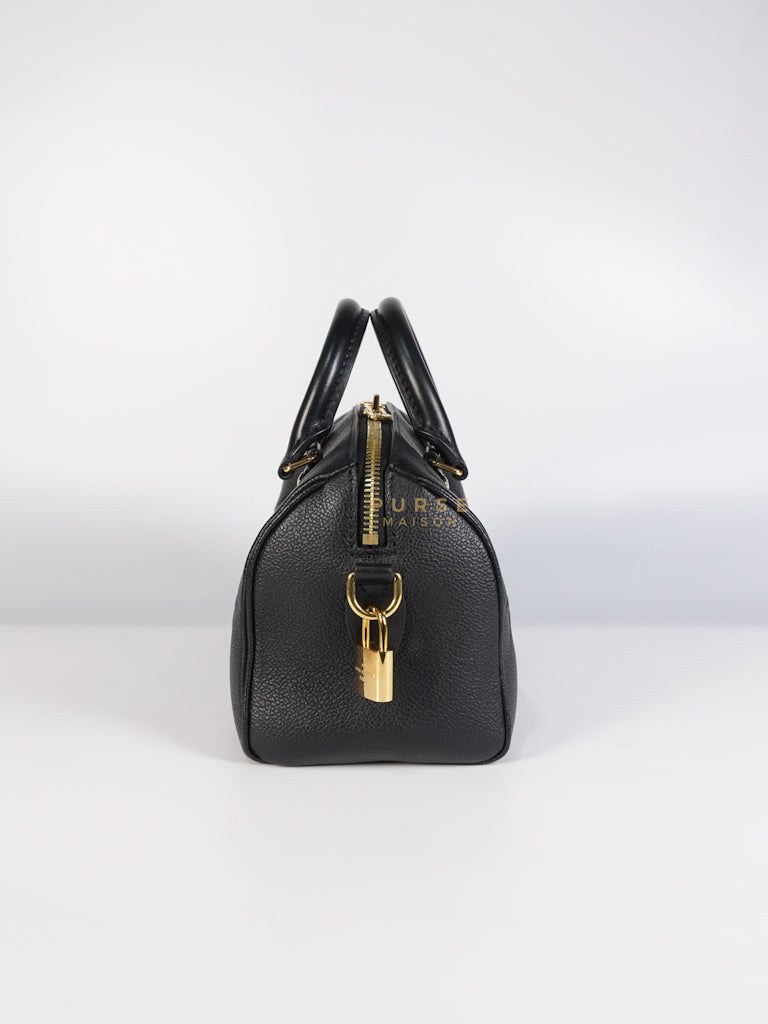 Speedy Bandoulier 20 Black Empreinte Leather (Microchip) | Purse Maison Luxury Bags Shop