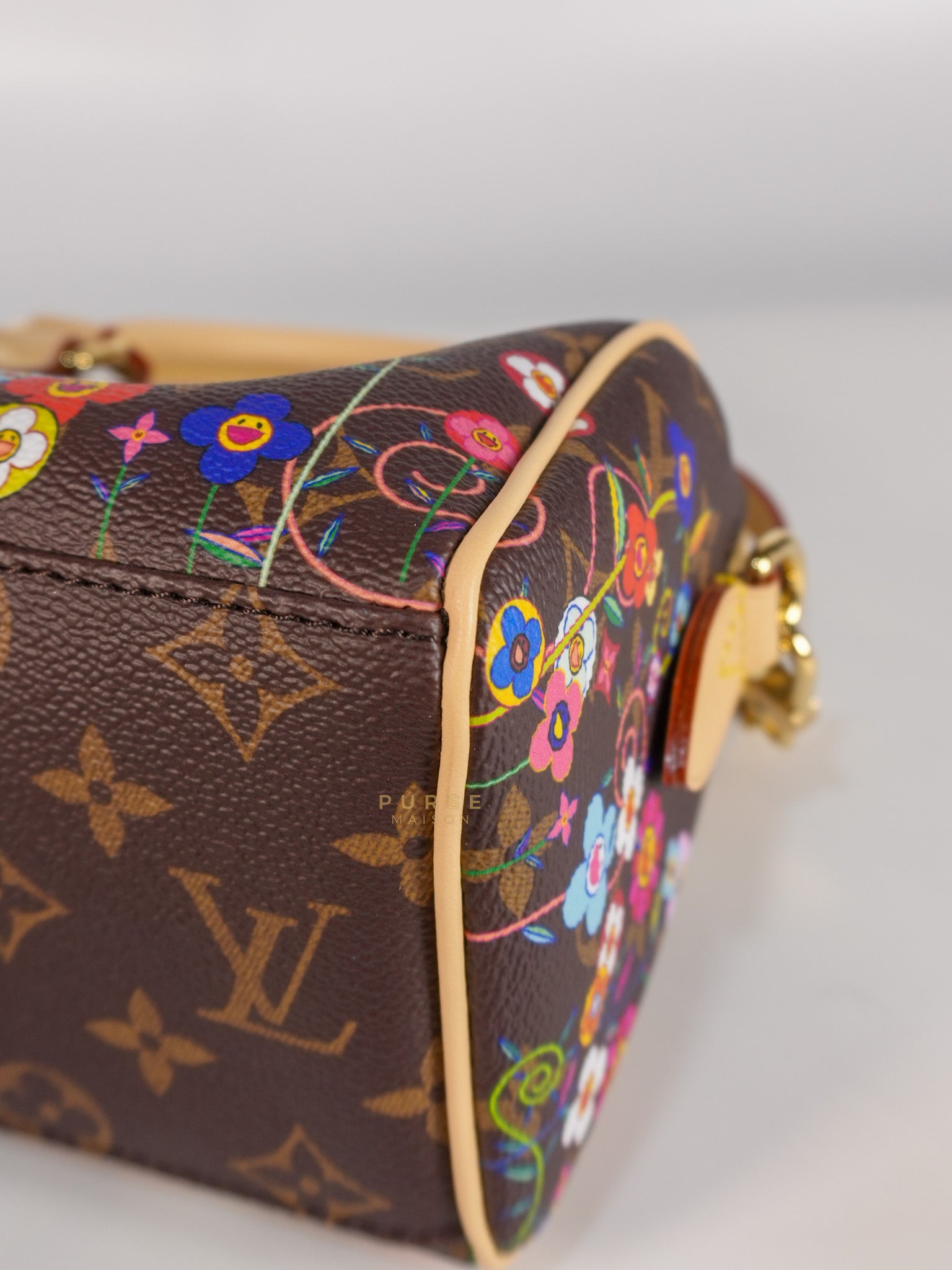 Speedy Bandouliere 20 x Murakami in TM Monogram Canvas(Microchip) | Purse Maison Luxury Bags Shop