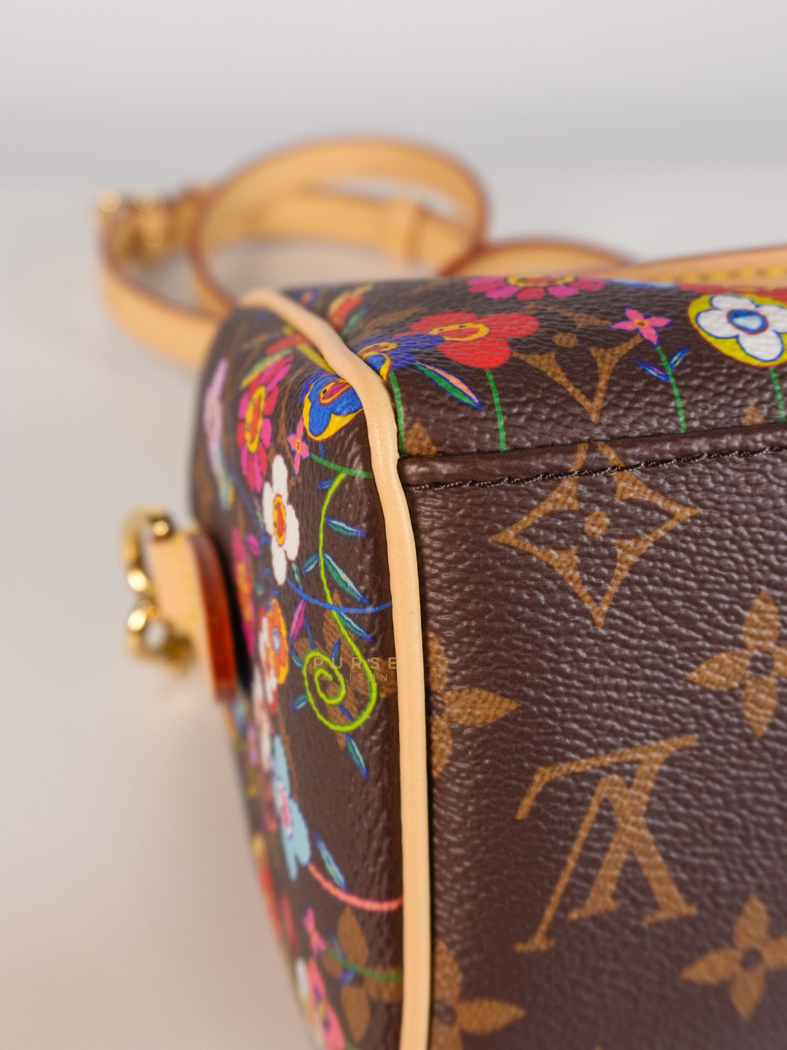 Speedy Bandouliere 20 x Murakami in TM Monogram Canvas(Microchip) | Purse Maison Luxury Bags Shop