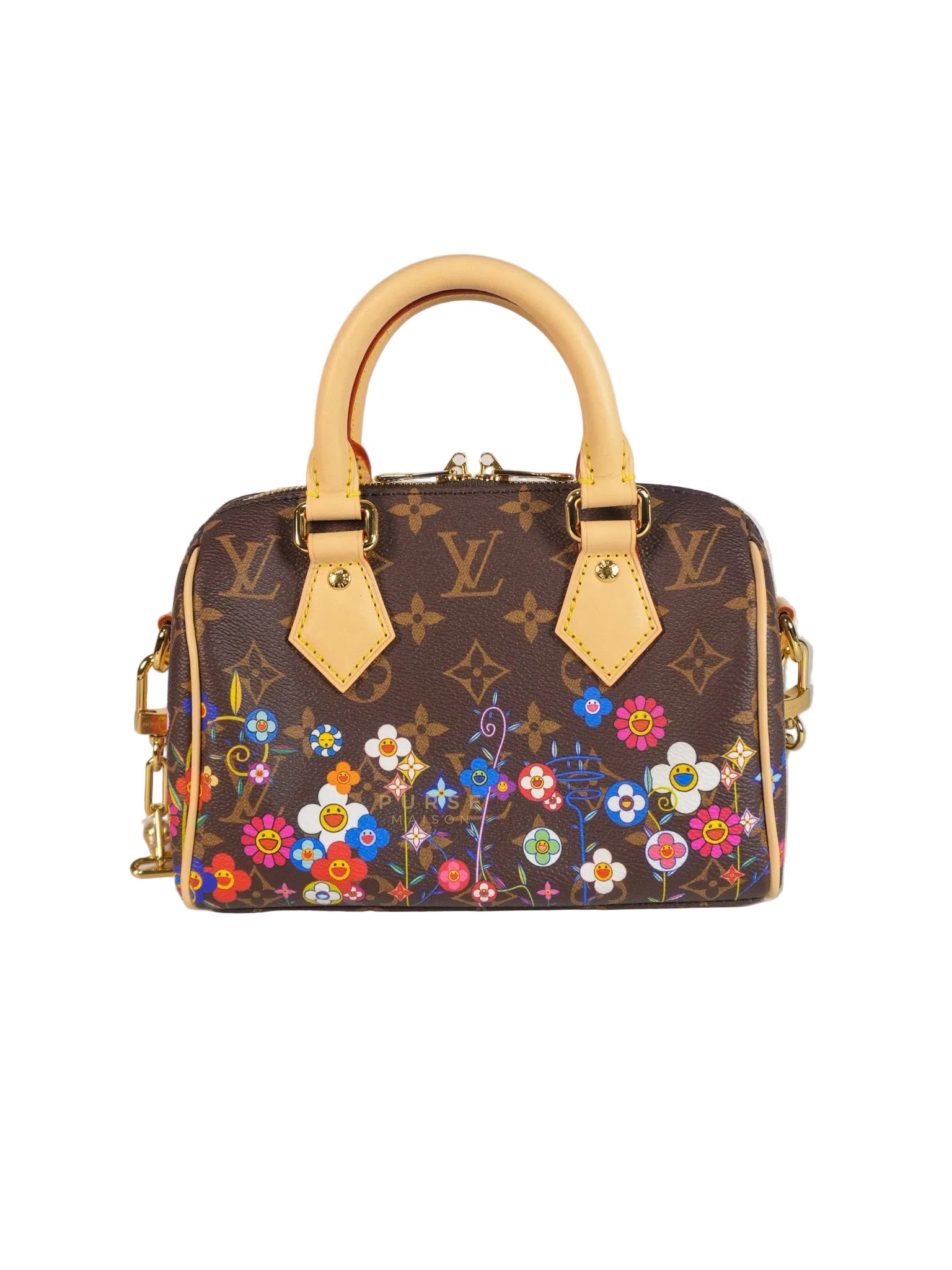 Speedy Bandouliere 20 x Murakami in TM Monogram Canvas(Microchip) | Purse Maison Luxury Bags Shop