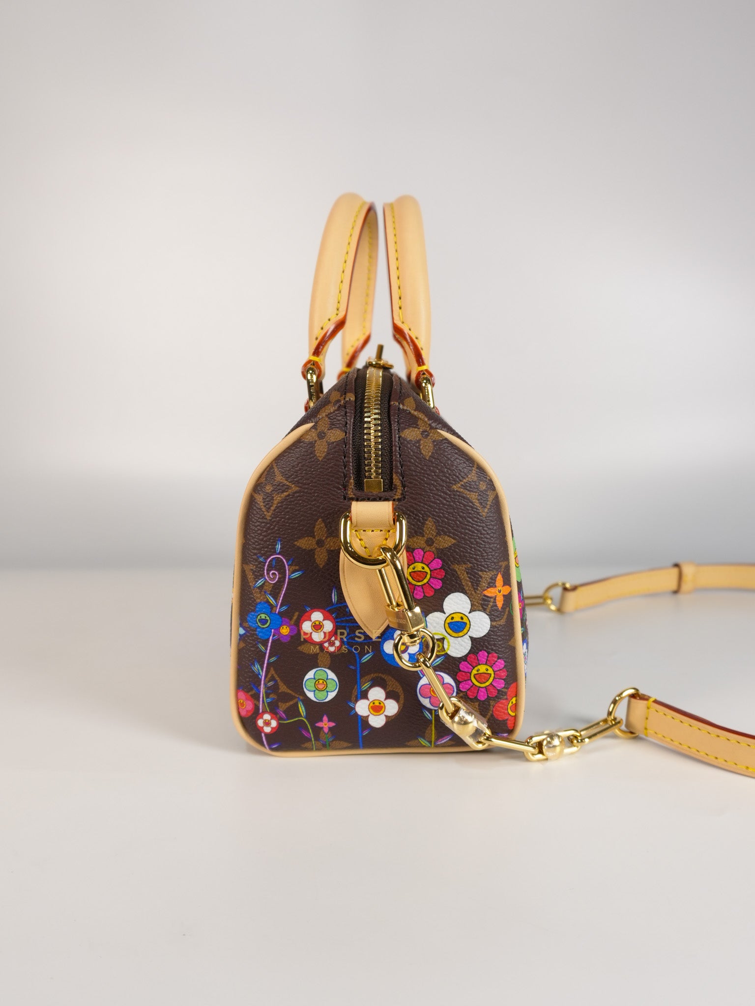 Speedy Bandouliere 20 x Murakami in TM Monogram Canvas(Microchip) | Purse Maison Luxury Bags Shop