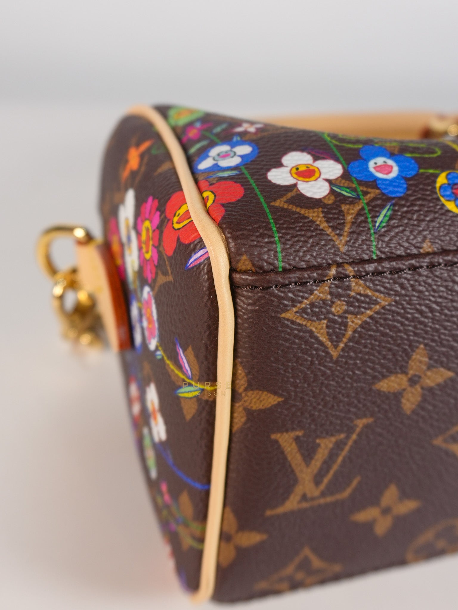 Speedy Bandouliere 20 x Murakami in TM Monogram Canvas(Microchip) | Purse Maison Luxury Bags Shop