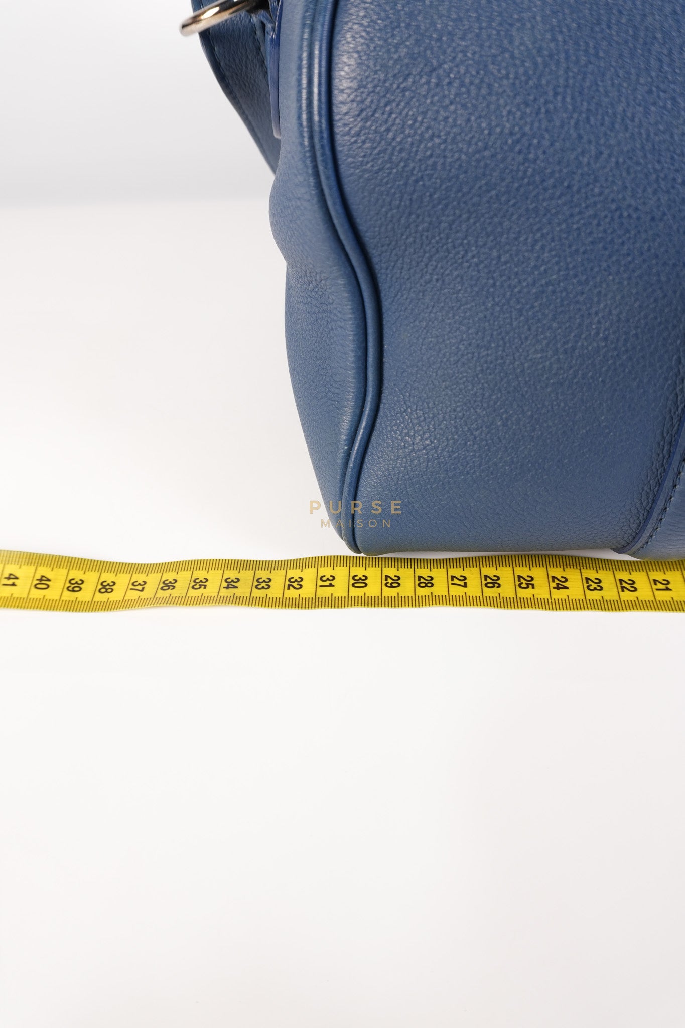 Speedy Sofia Coppola PM in Blue Ocean Calfskin Leather Crossbody Bag (Date Code: TR1143) | Purse Maison Luxury Bags Shop