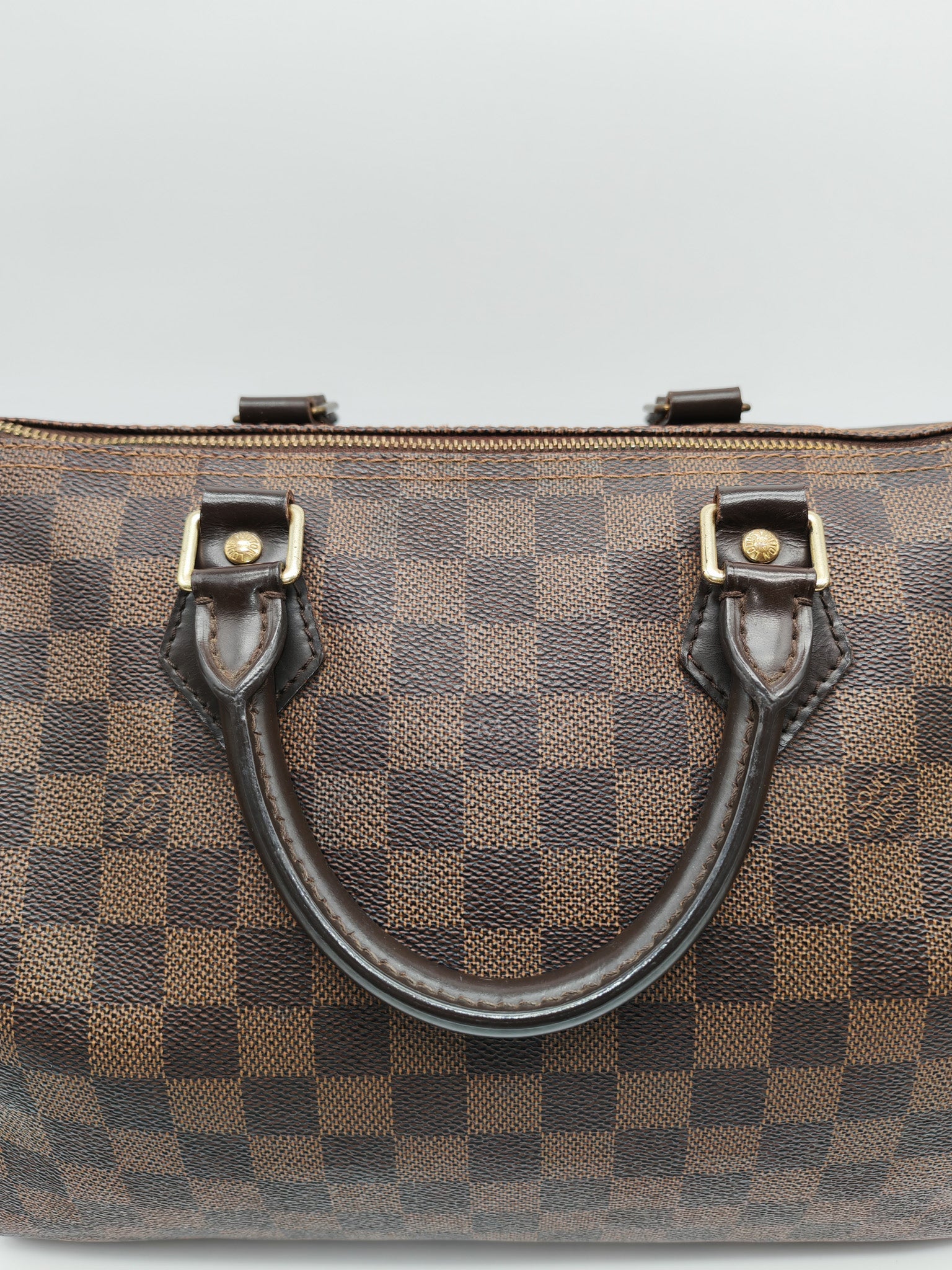 Louis Vuitton Speedy 30 in Damier Ebene Canvas (Date Code: DU0131)
