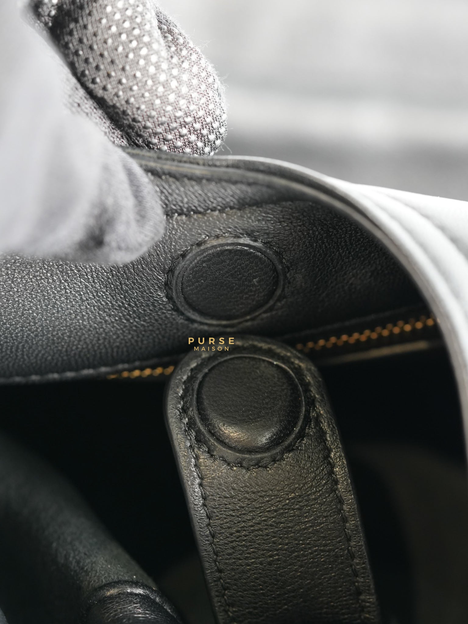 Squeeze in Mellow Nappa Leather Chain Bag | Purse Maison Luxury Bags Shop