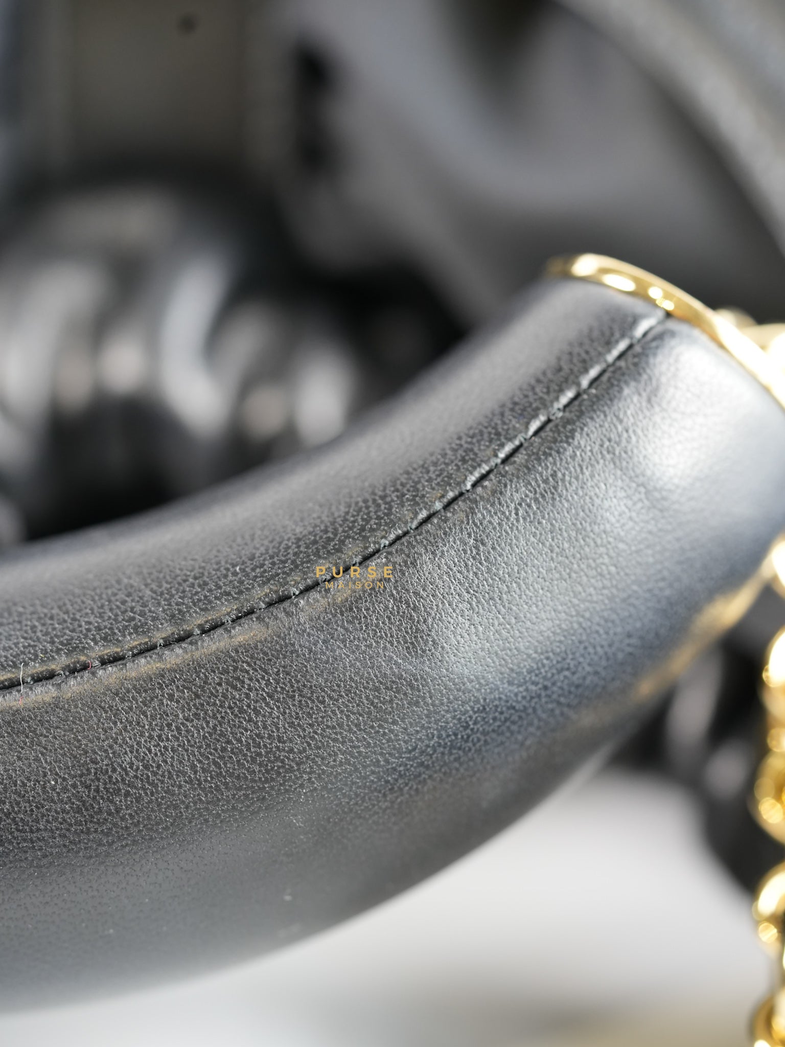 Squeeze in Mellow Nappa Leather Chain Bag | Purse Maison Luxury Bags Shop