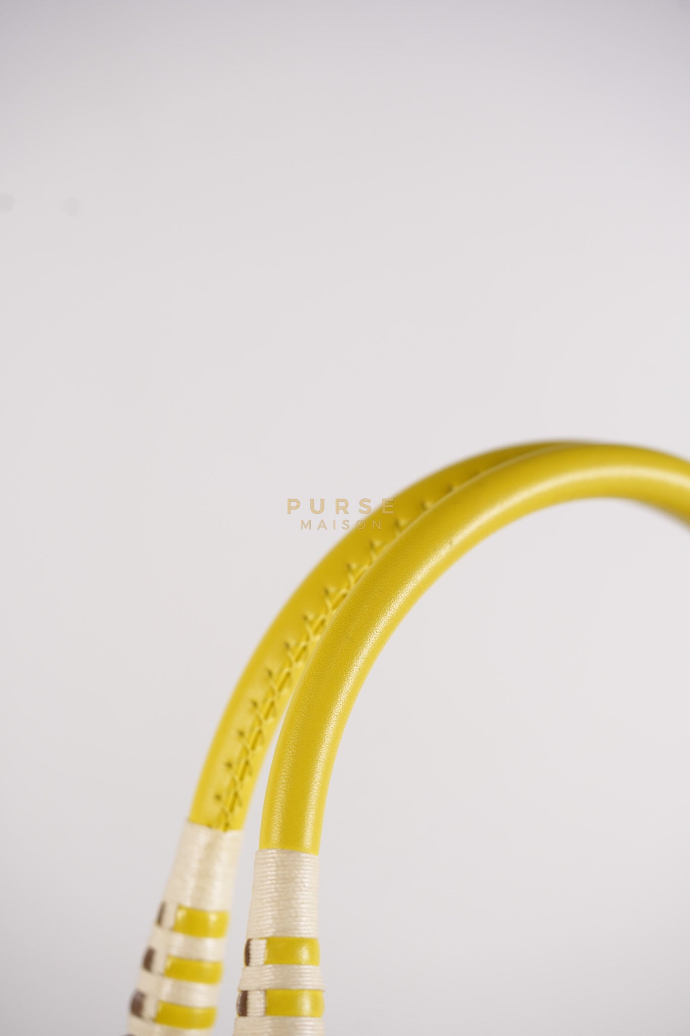 Steeple 25 in Yellow Toilash Vau Swift Leather Stamp U (2022) | Purse Maison Luxury Bags Shop