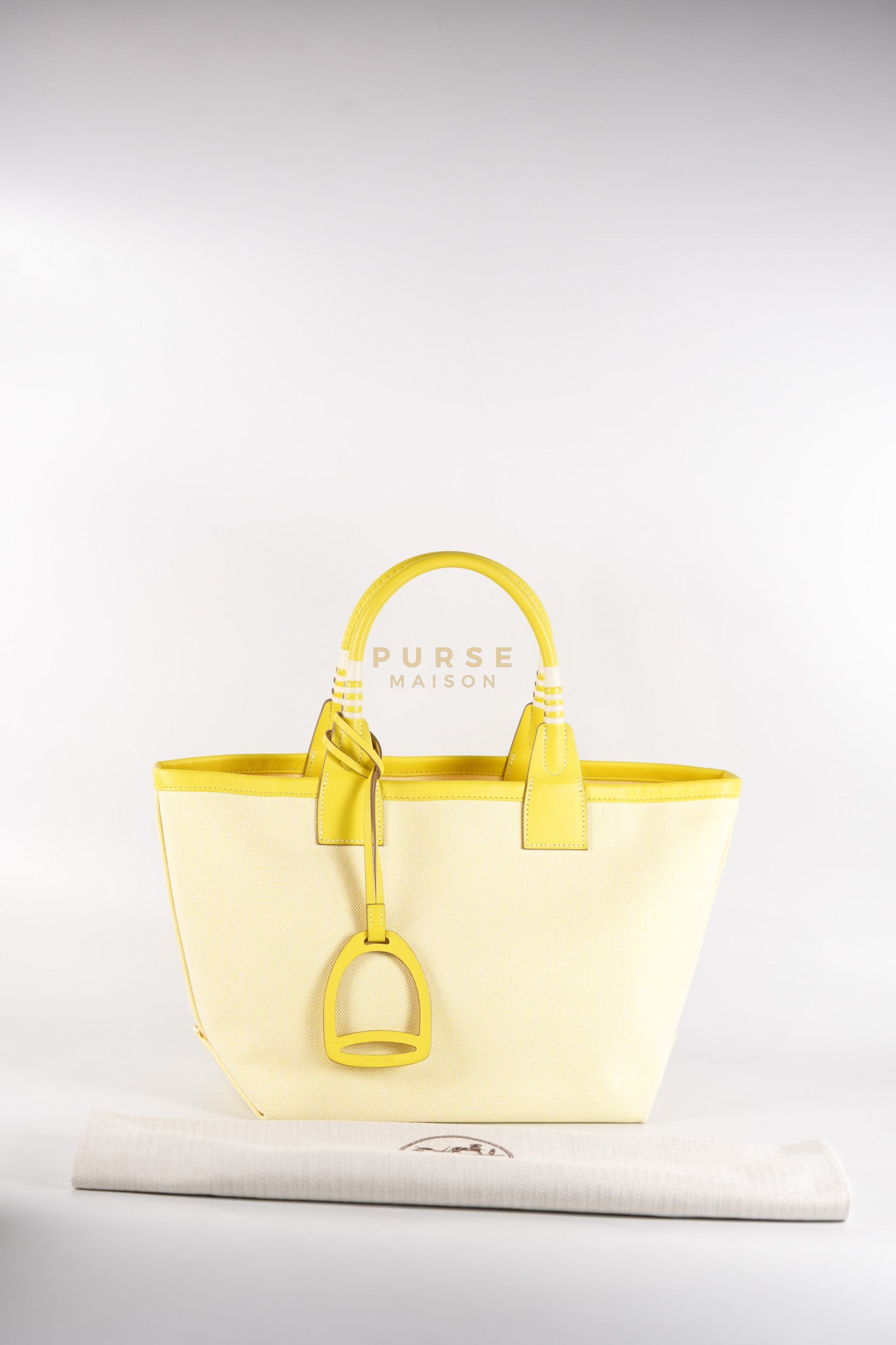 Steeple 25 in Yellow Toilash Vau Swift Leather Stamp U (2022) | Purse Maison Luxury Bags Shop