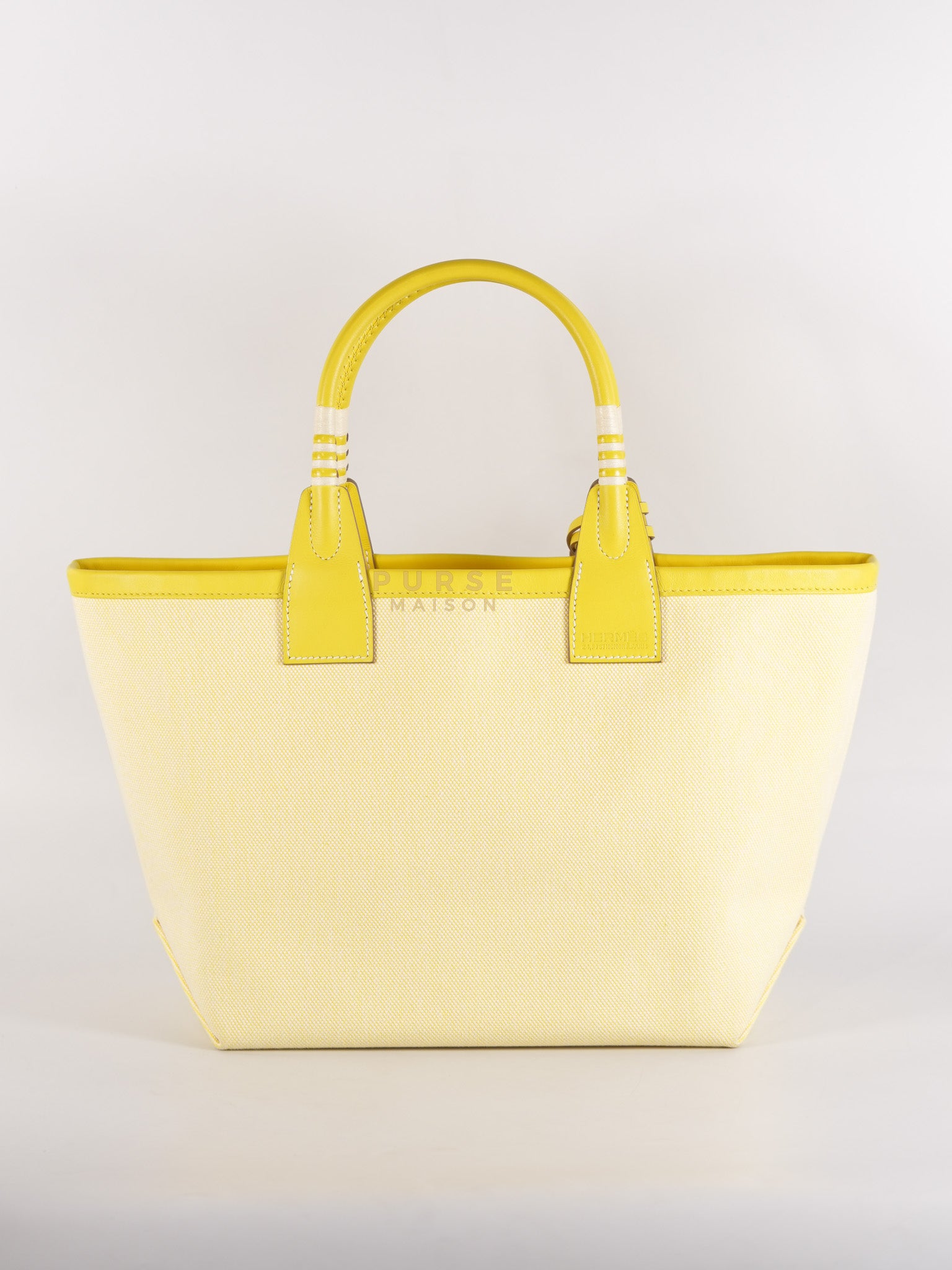 Steeple 25 in Yellow Toilash Vau Swift Leather Stamp U (2022) | Purse Maison Luxury Bags Shop