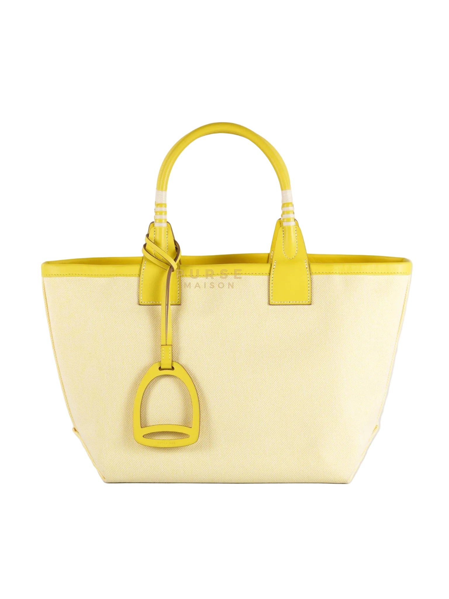 Steeple 25 in Yellow Toilash Vau Swift Leather Stamp U (2022) | Purse Maison Luxury Bags Shop