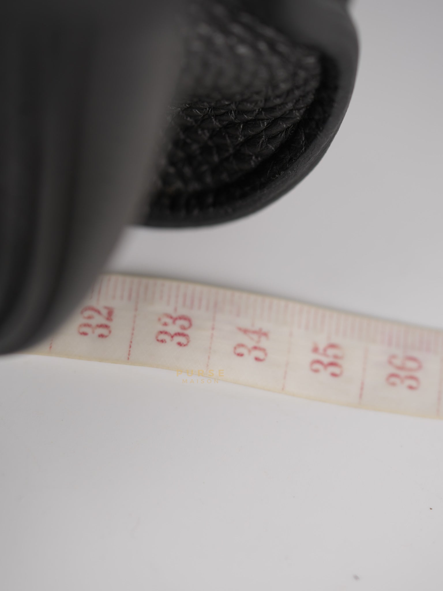 Steve Messenger 35 in Noir & Etoupe Clemence Leather Palladium Hardware Stamp X(2016) | Purse Maison Luxury Bags Shop