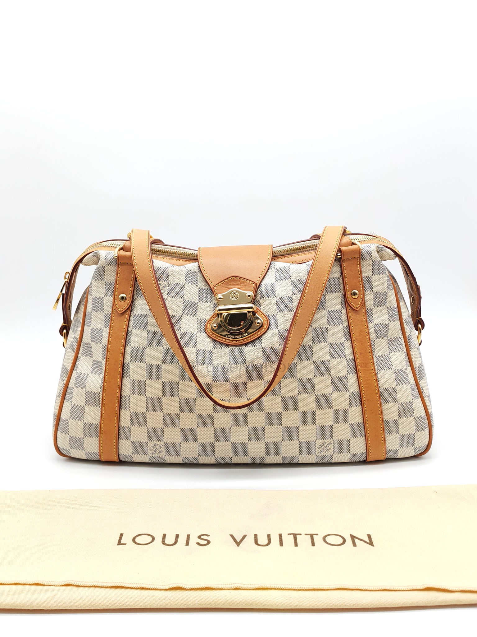 Stresa in MM Damier Azur Canvas Tote Bag (Date Code: TH4089) | Purse Maison Luxury Bags Shop