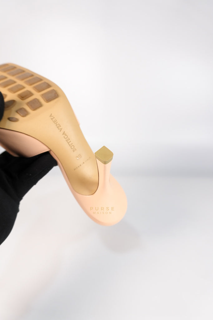 Stretch Mule Sandals Beige in Lambskin Leather Size 39 EU (24.5 cm) | Purse Maison Luxury Bags Shop