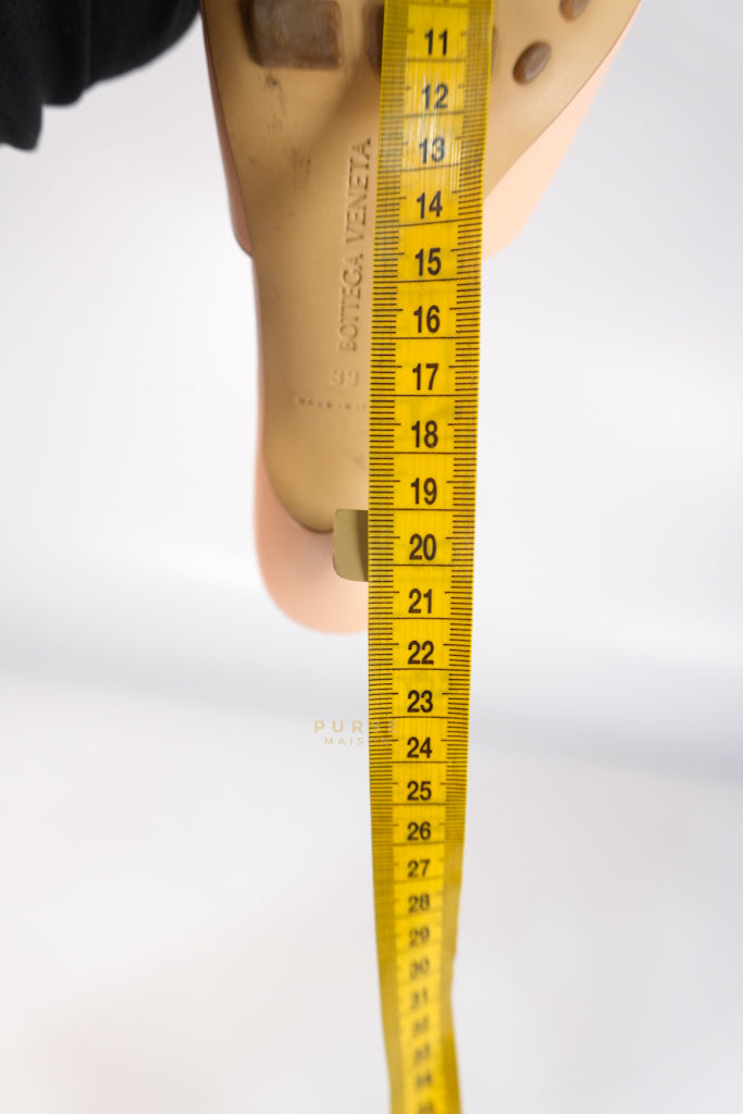 Stretch Mule Sandals Beige in Lambskin Leather Size 39 EU (24.5 cm) | Purse Maison Luxury Bags Shop