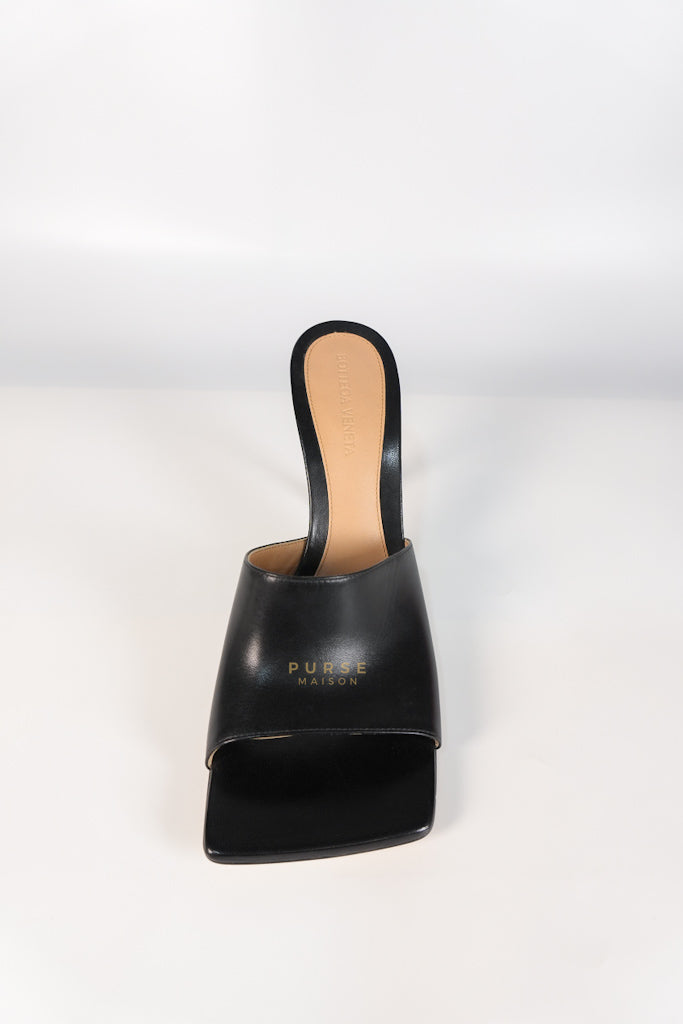 Stretch Mule Sandals Black in Lambskin Leather Size 39 EU (24.5 cm) | Purse Maison Luxury Bags Shop