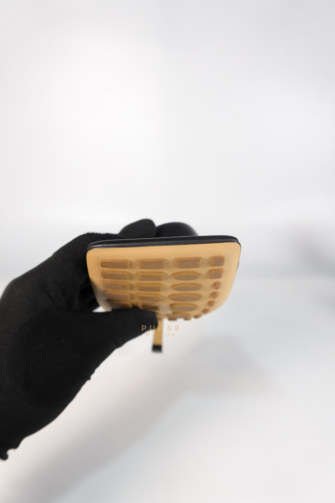 Stretch Mule Sandals Black in Lambskin Leather Size 39 EU (24.5 cm) | Purse Maison Luxury Bags Shop