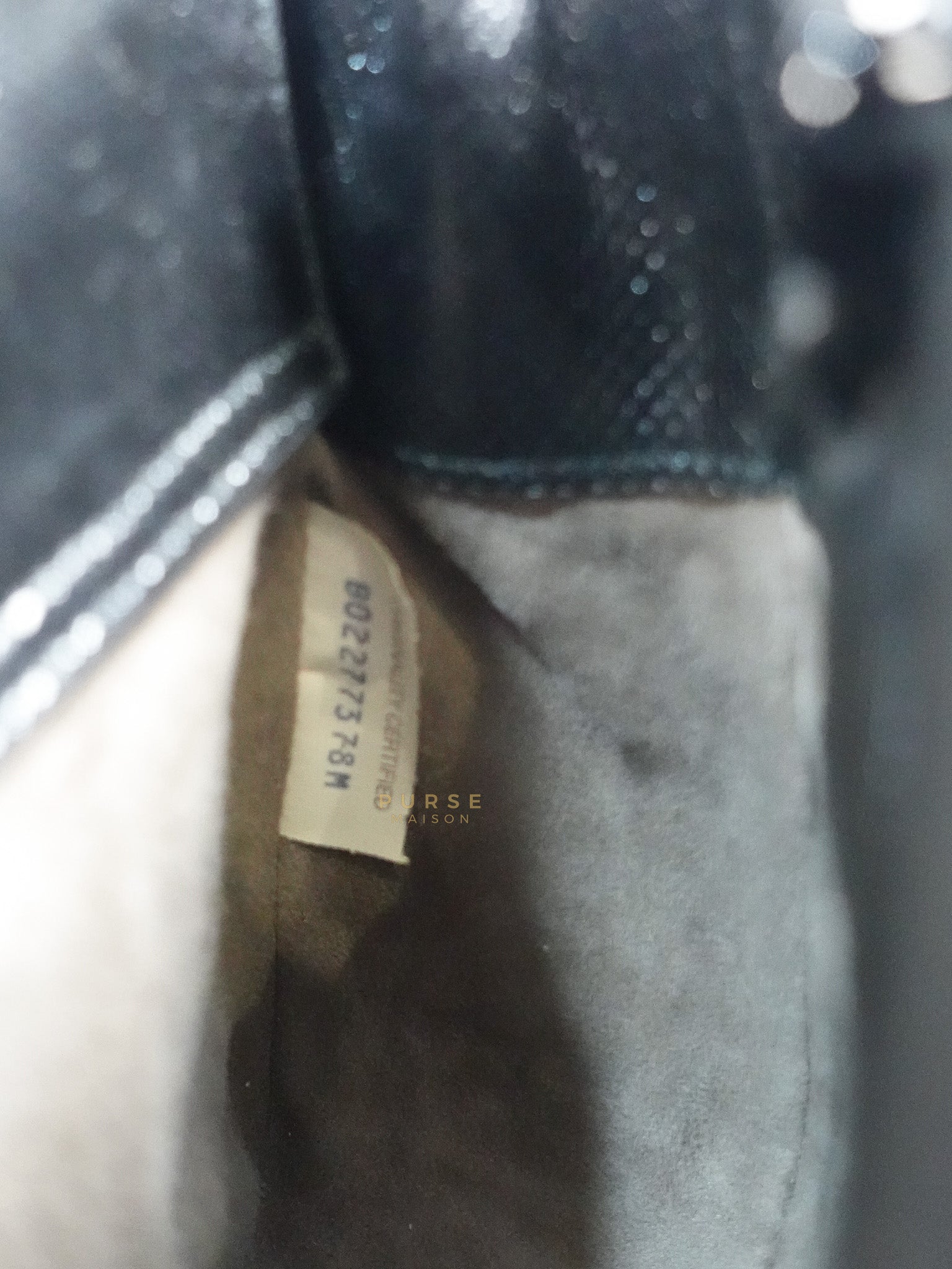 Stripe Flap Hand Bag Medium in Multicolor | Purse Maison Luxury Bags Shop