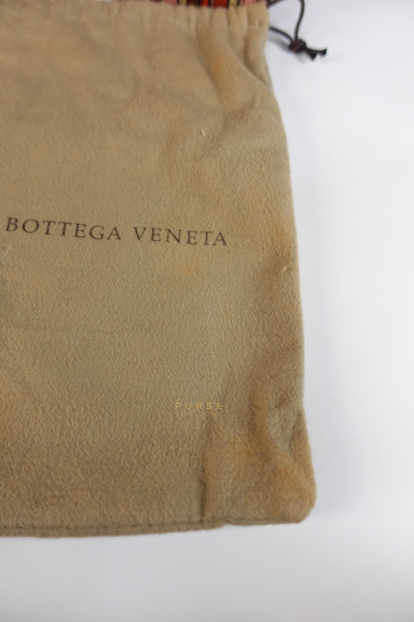 Stripe Flap Hand Bag Medium in Multicolor | Purse Maison Luxury Bags Shop