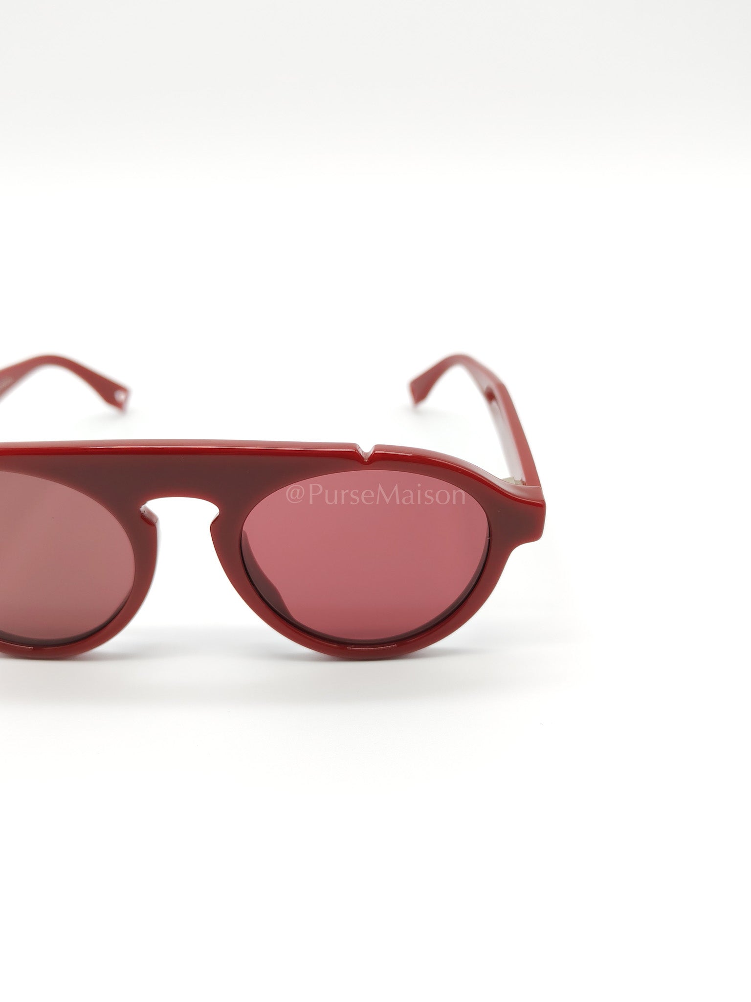 Sunglasses FF M0013/S C9AU1 52 in Neutral Plastic Red | Purse Maison Luxury Bags Shop