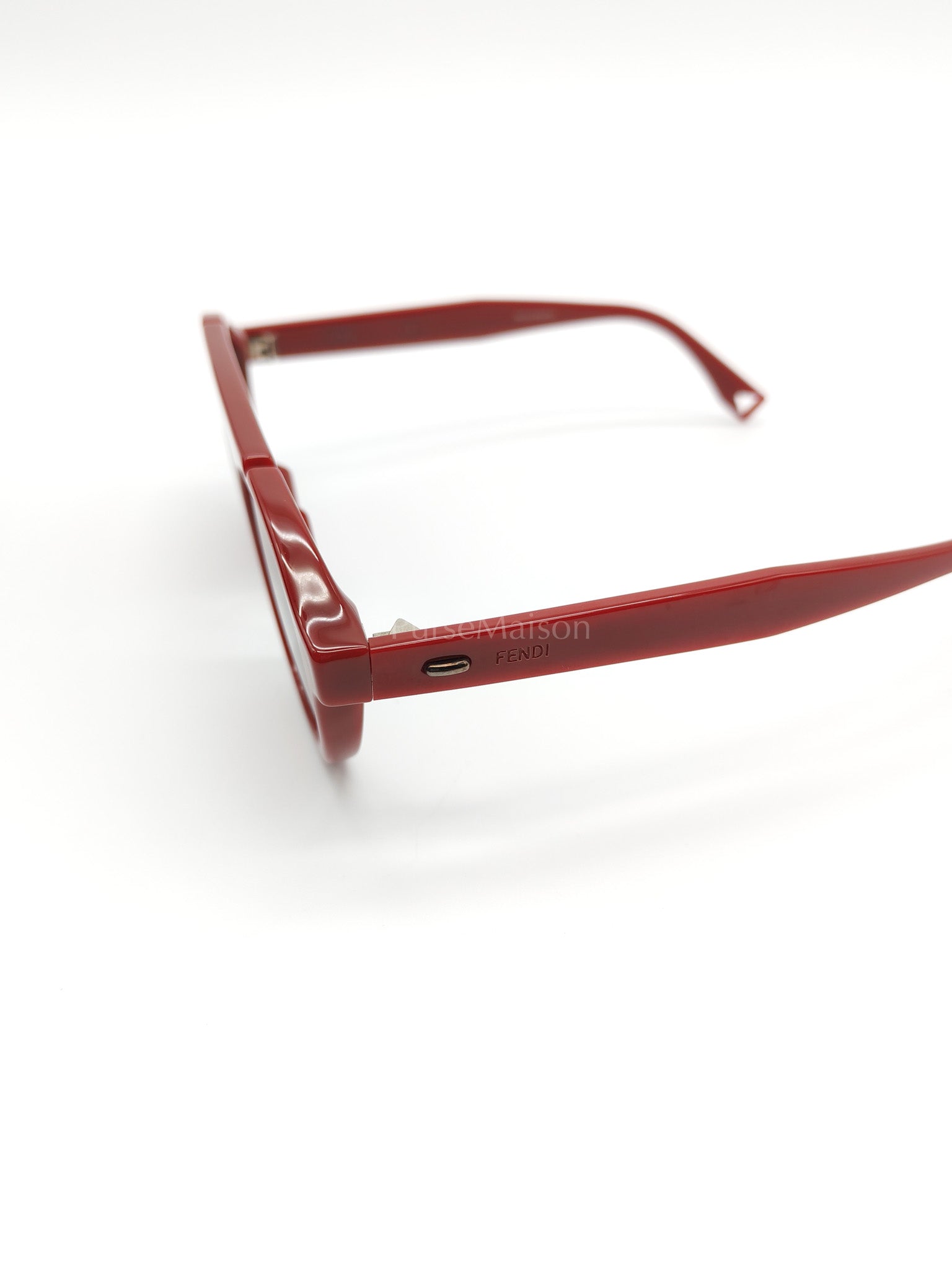 Sunglasses FF M0013/S C9AU1 52 in Neutral Plastic Red | Purse Maison Luxury Bags Shop