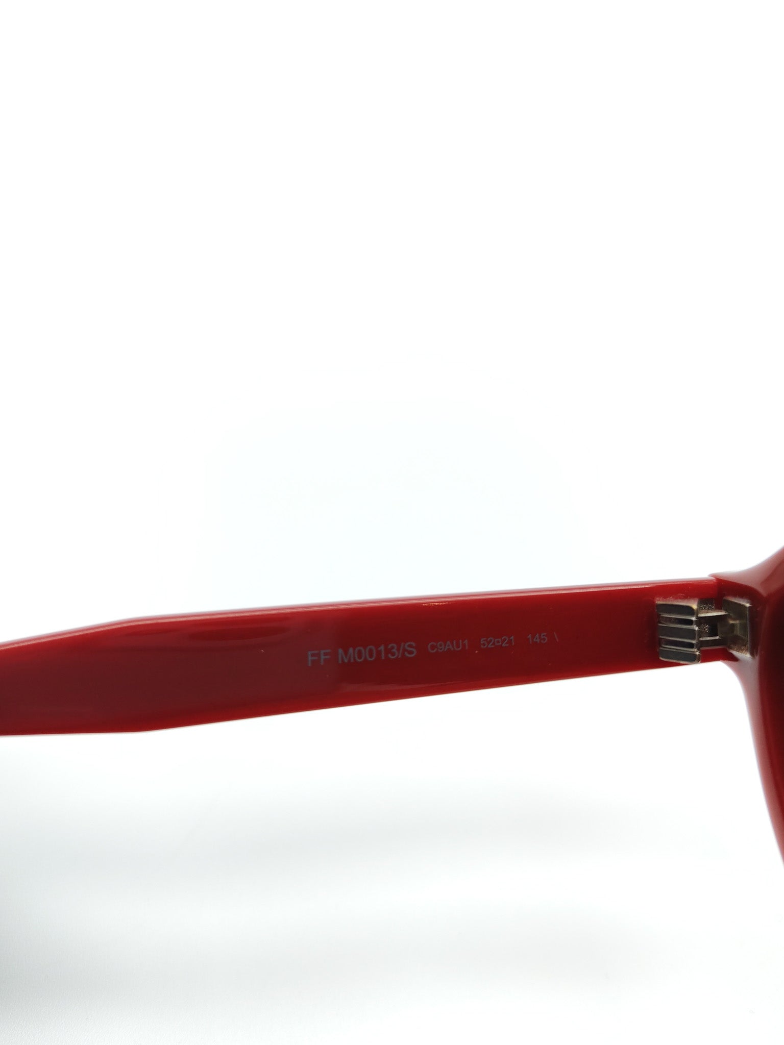 Sunglasses FF M0013/S C9AU1 52 in Neutral Plastic Red | Purse Maison Luxury Bags Shop