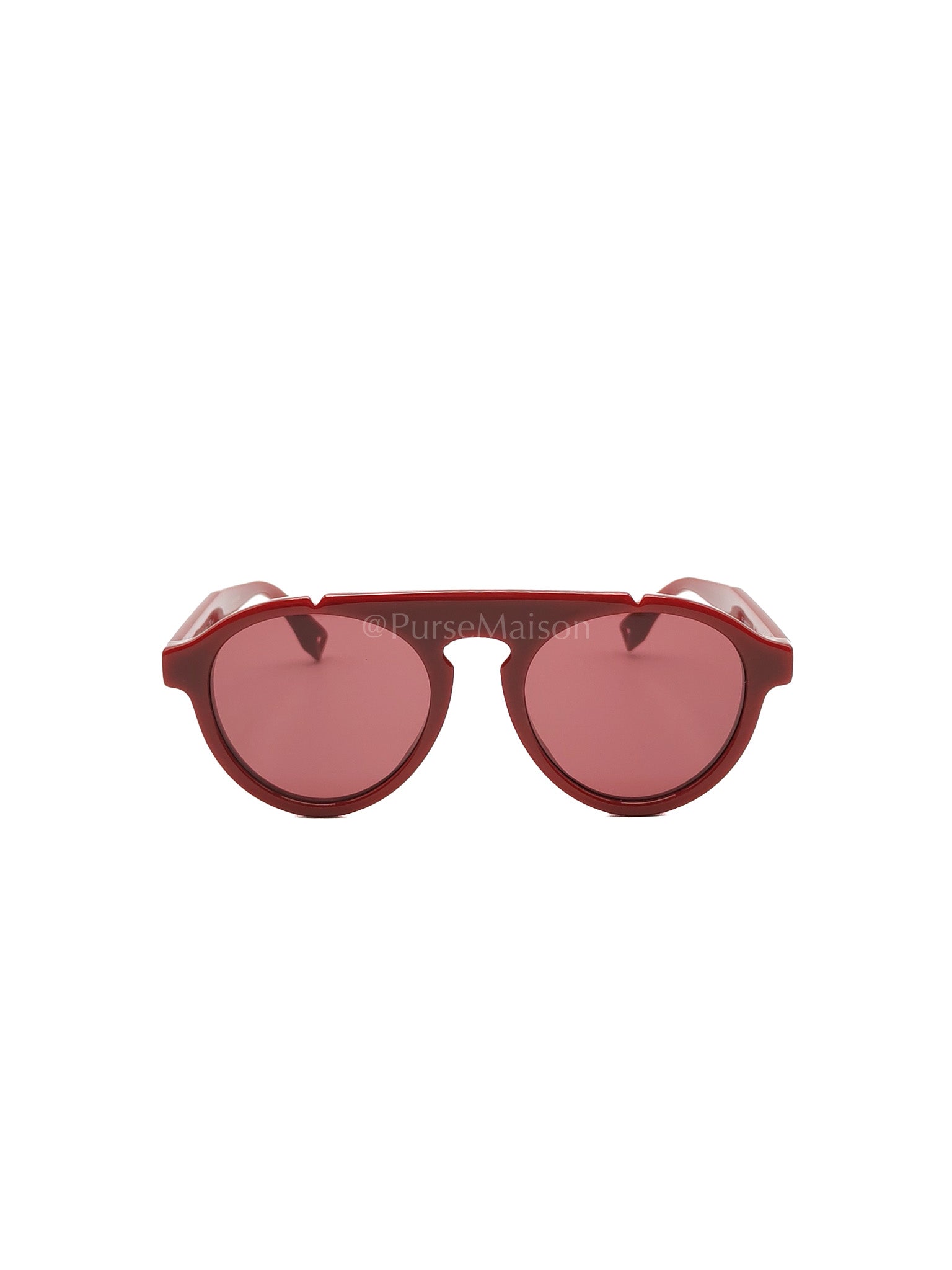 Sunglasses FF M0013/S C9AU1 52 in Neutral Plastic Red | Purse Maison Luxury Bags Shop