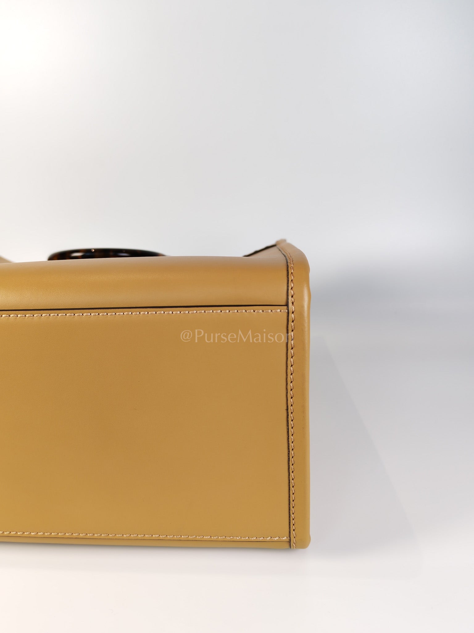 Sunshine Medium in Beige Smooth Calfskin Leather Tote Bag | Purse Maison Luxury Bags Shop