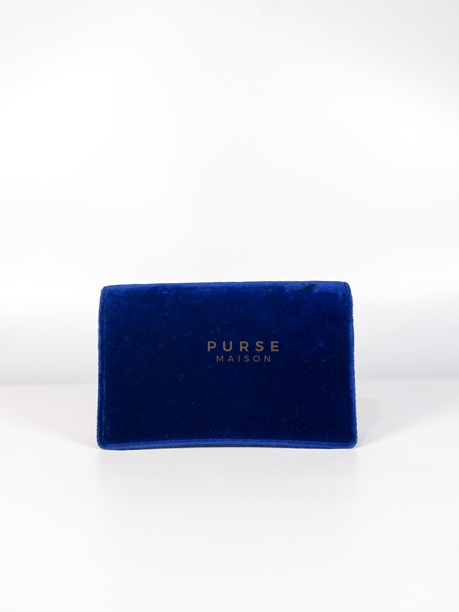 Super Mini Dionysus Blue Velvet Suede Leather Chain Bag | Purse Maison Luxury Bags Shop