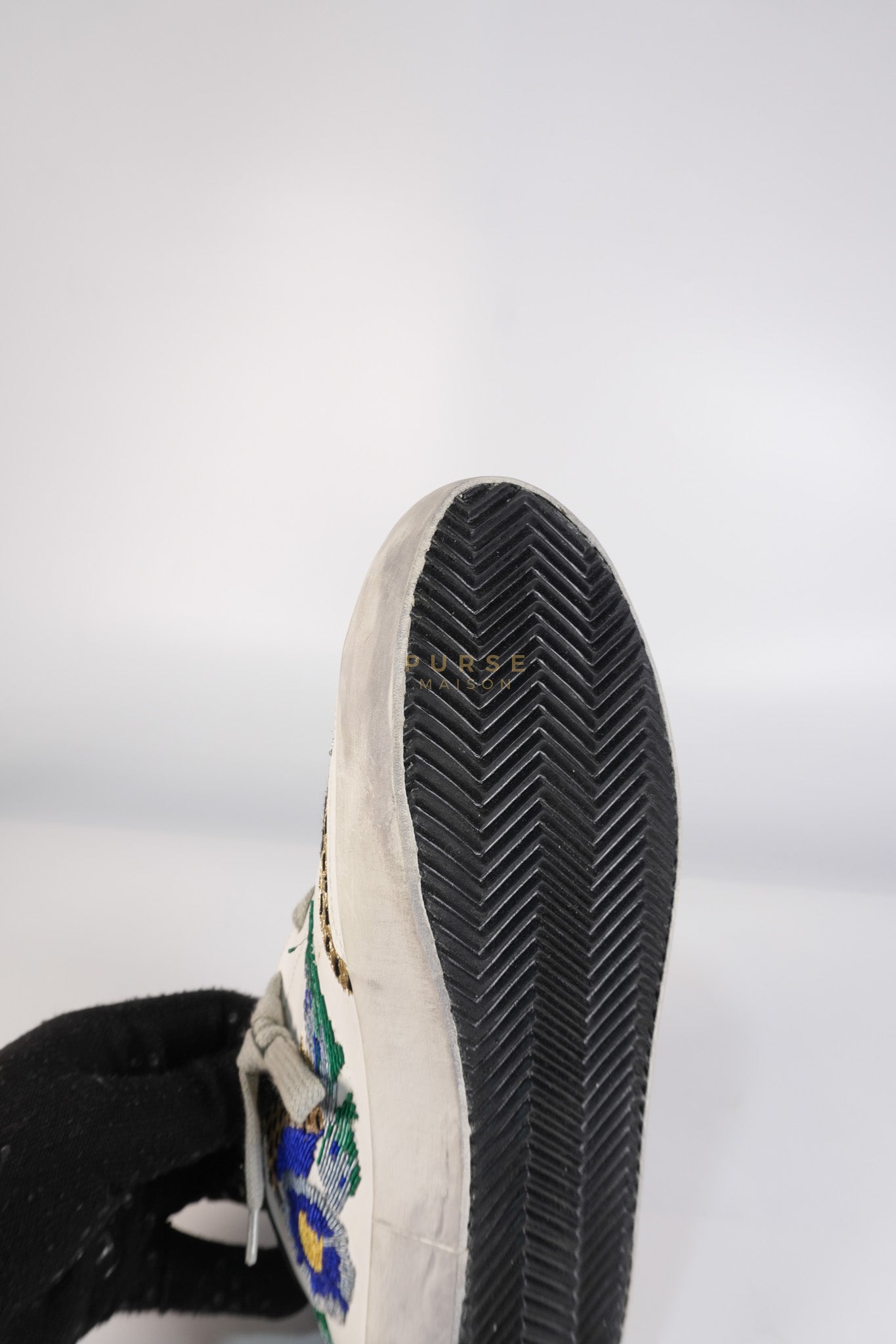 Super-Star Classic Suede Toe Leather Quarter Glitter (White/Ice/Gold/Black Sneakers Size 40 (25cm) | Purse Maison Luxury Bags Shop