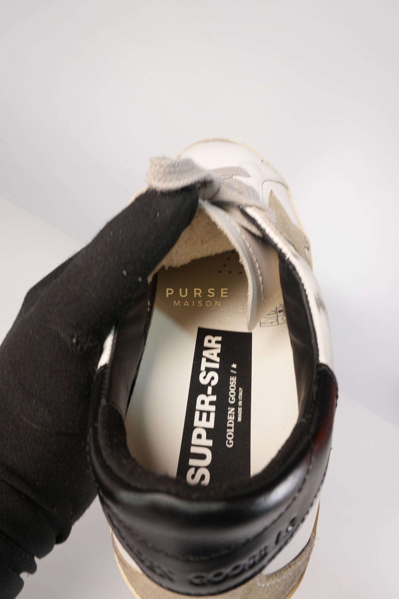 Super-Star Sneaker in White Size 40 EU (26cm) | Purse Maison Luxury Bags Shop