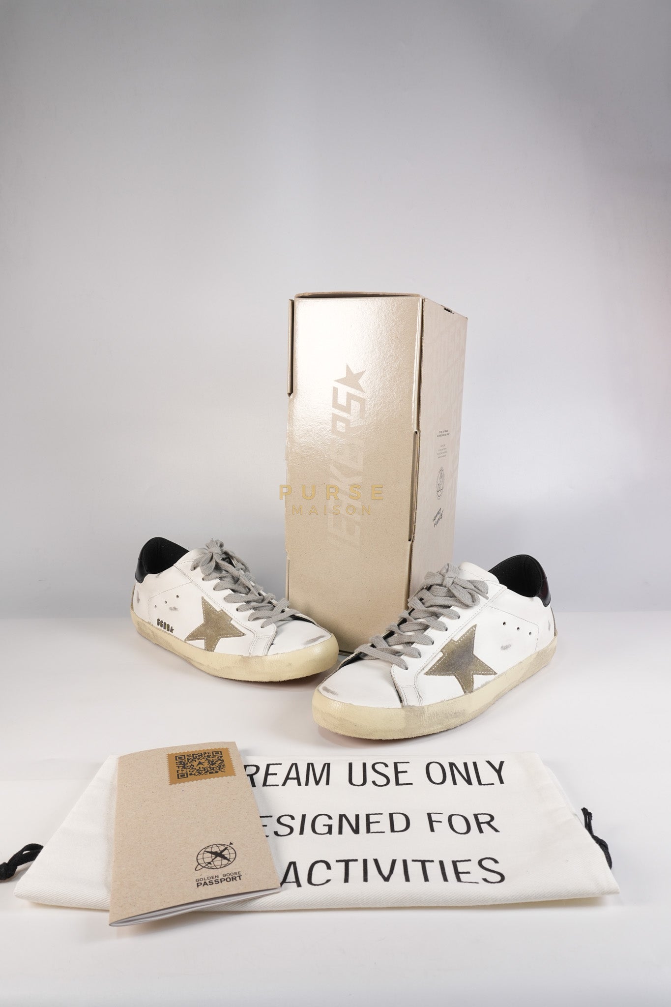 Super-Star Sneaker in White Size 40 EU (26cm) | Purse Maison Luxury Bags Shop