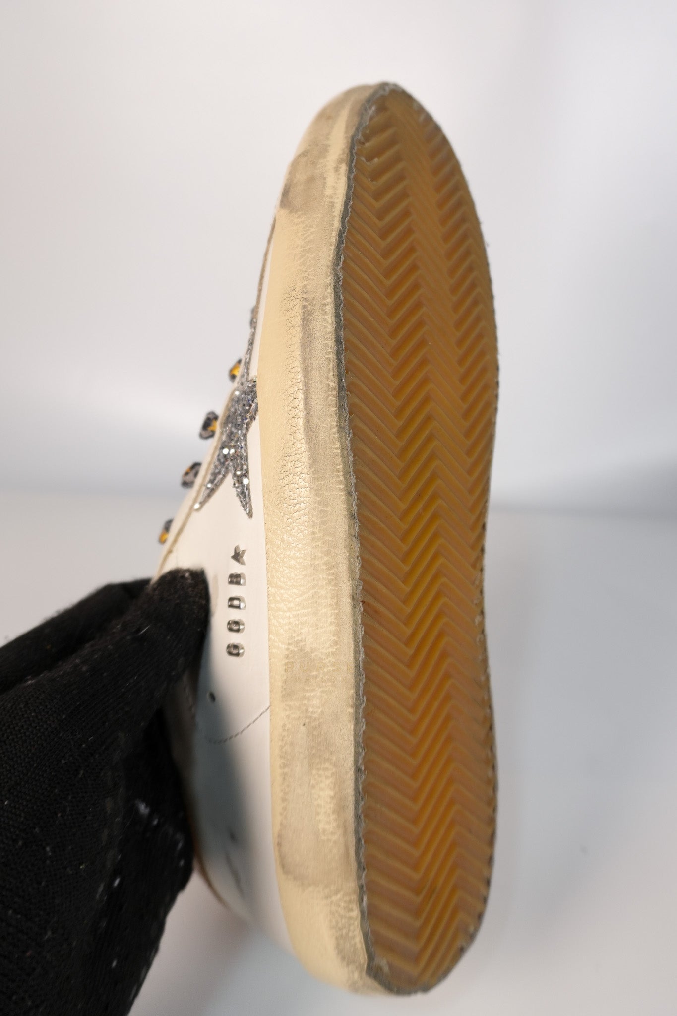 Superstar White Brown Size 39 EU (24.5cm) | Purse Maison Luxury Bags Shop
