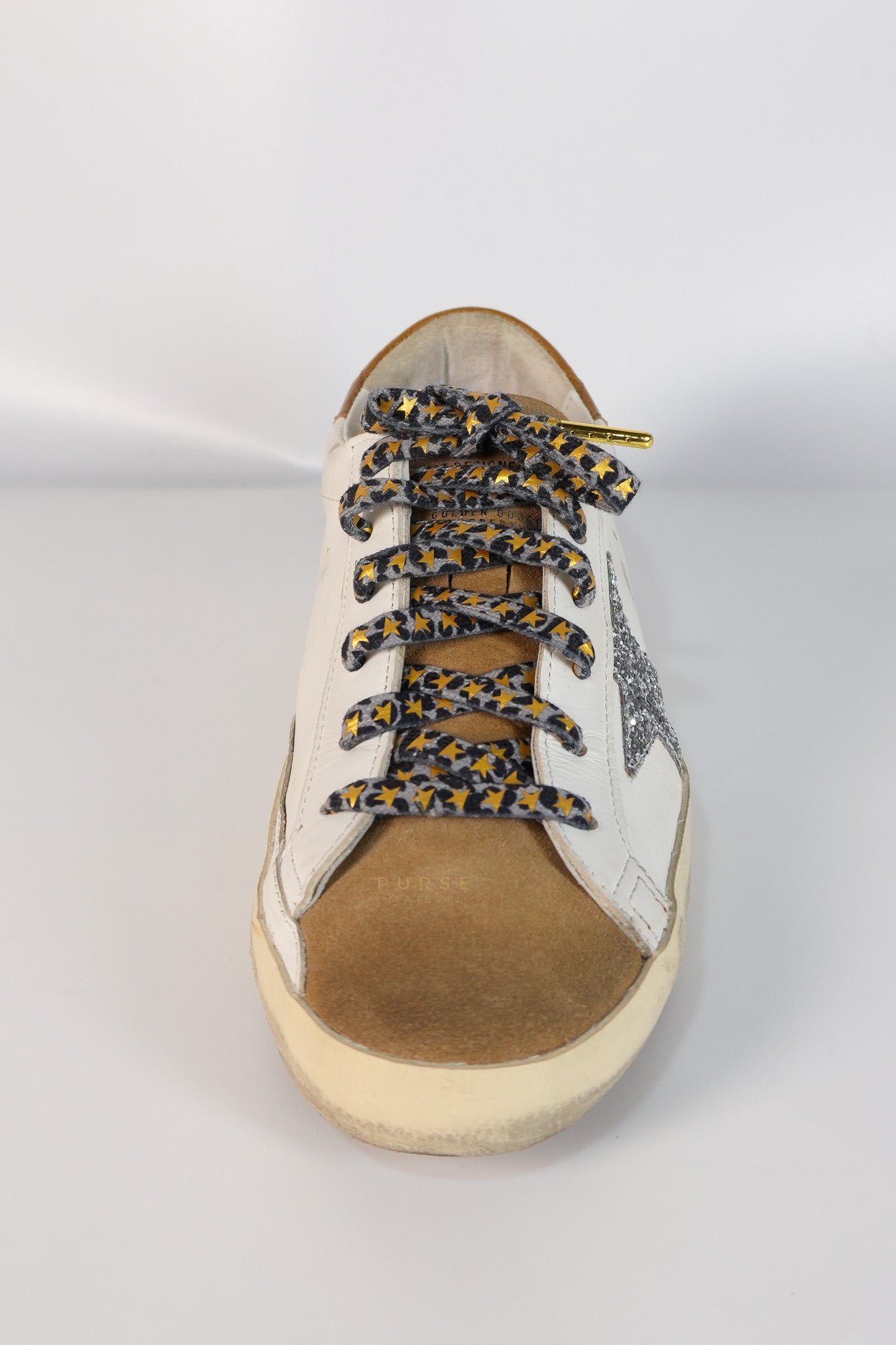 Superstar White Brown Size 39 EU (24.5cm) | Purse Maison Luxury Bags Shop