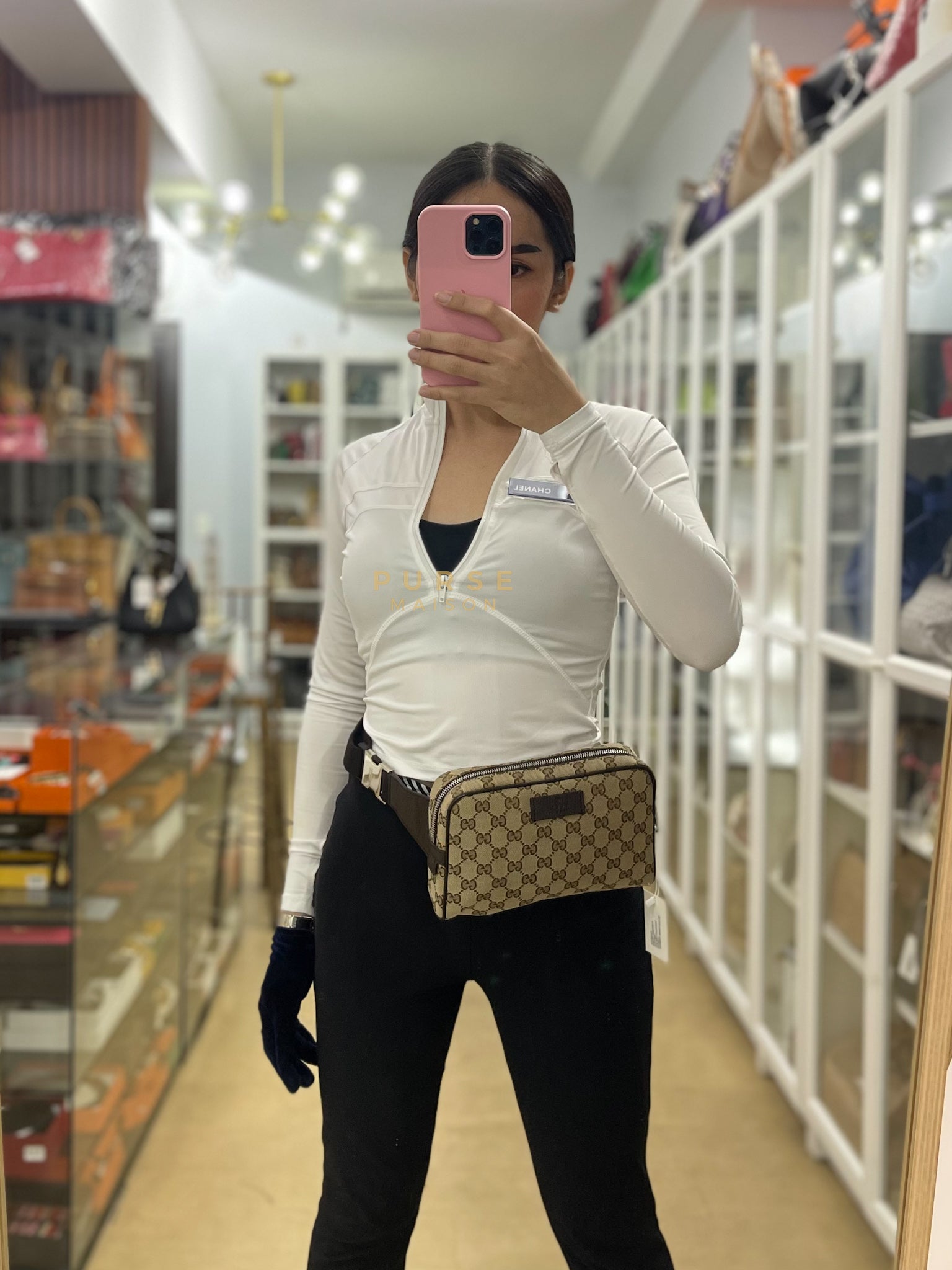 Supreme Canvas Belt Bag | Purse Maison Luxury Bags Shop