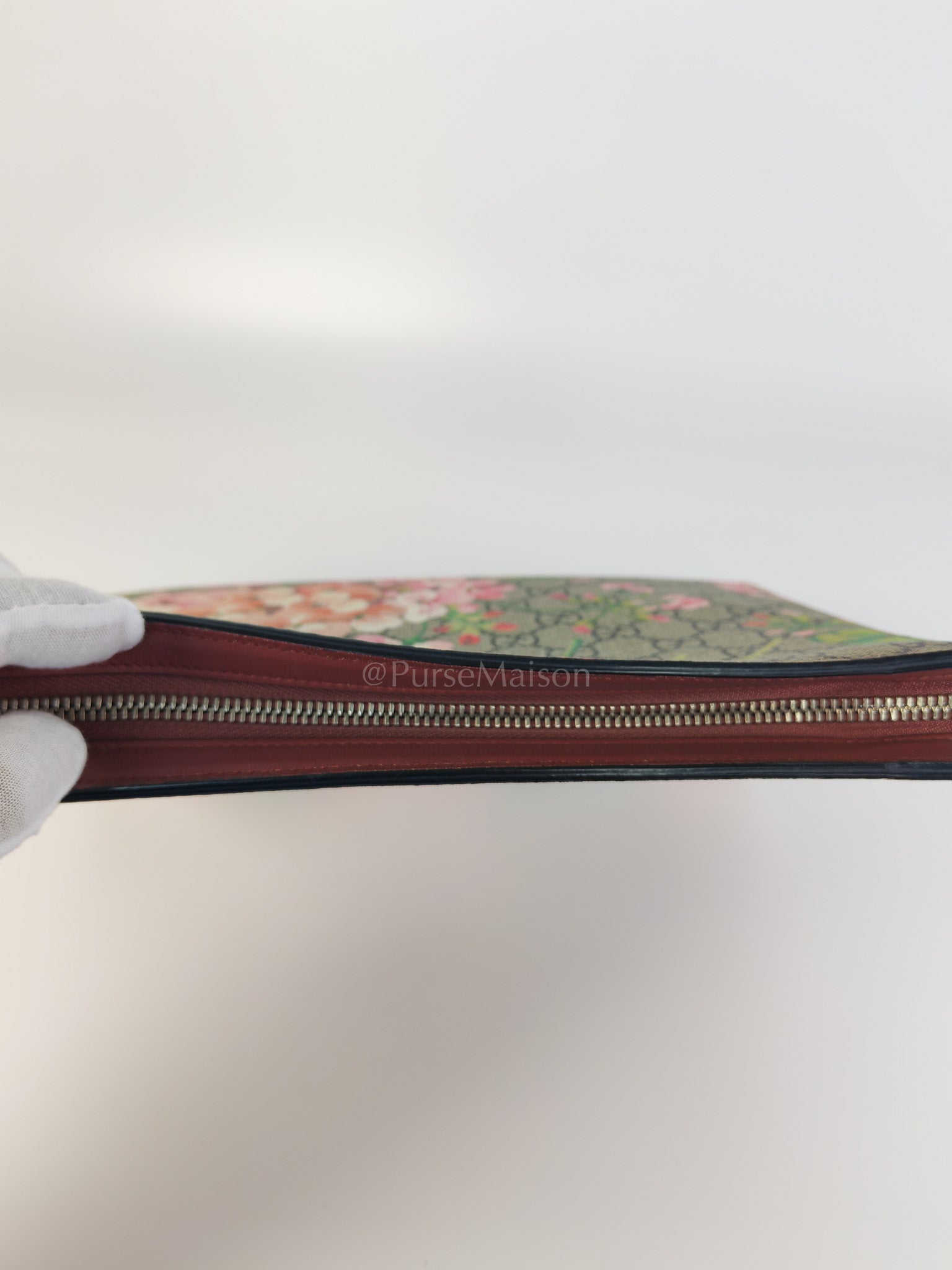 Supreme Canvas Blooms Cosmetic Pouch | Purse Maison Luxury Bags Shop