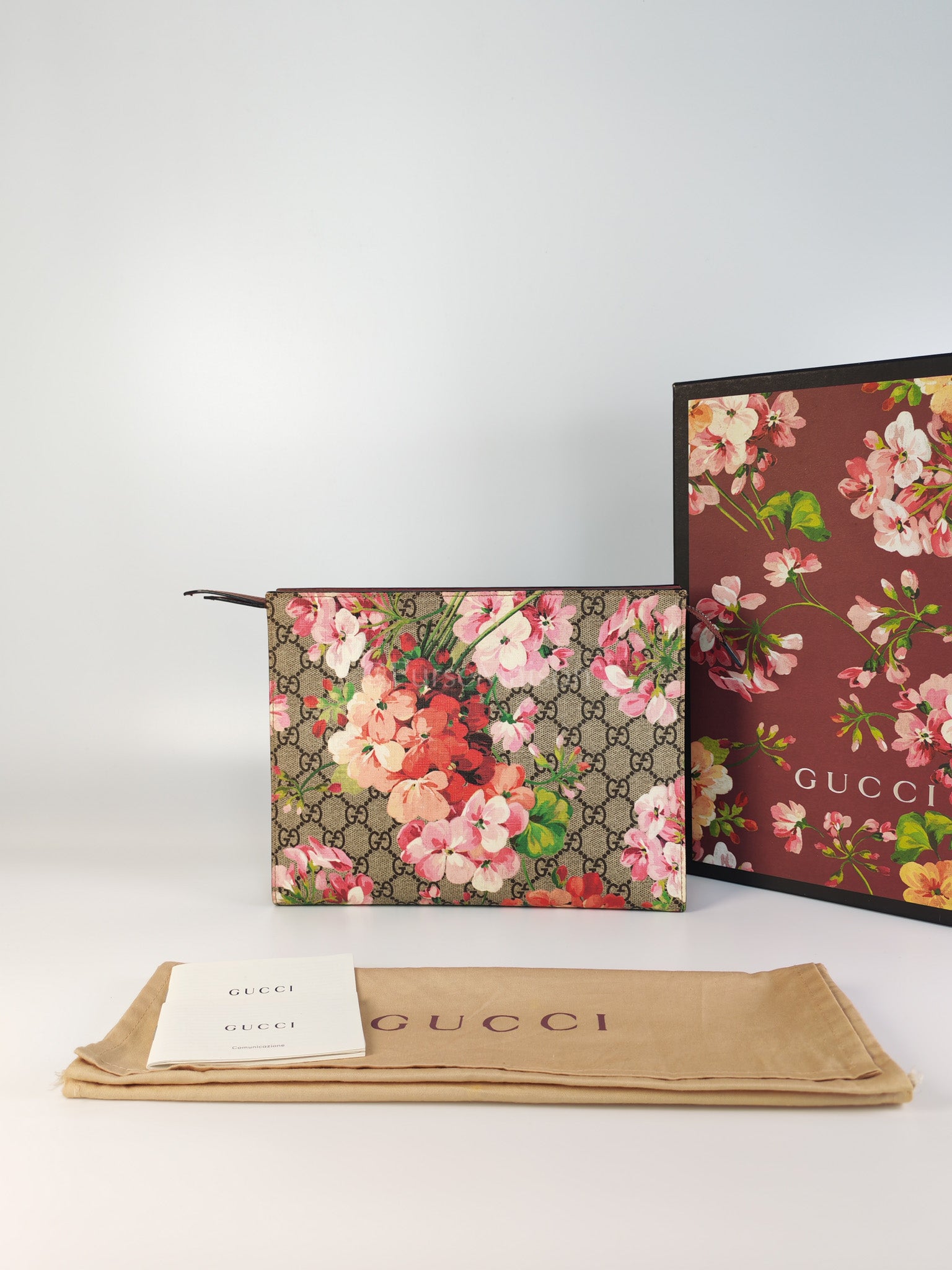 Supreme Canvas Blooms Cosmetic Pouch | Purse Maison Luxury Bags Shop