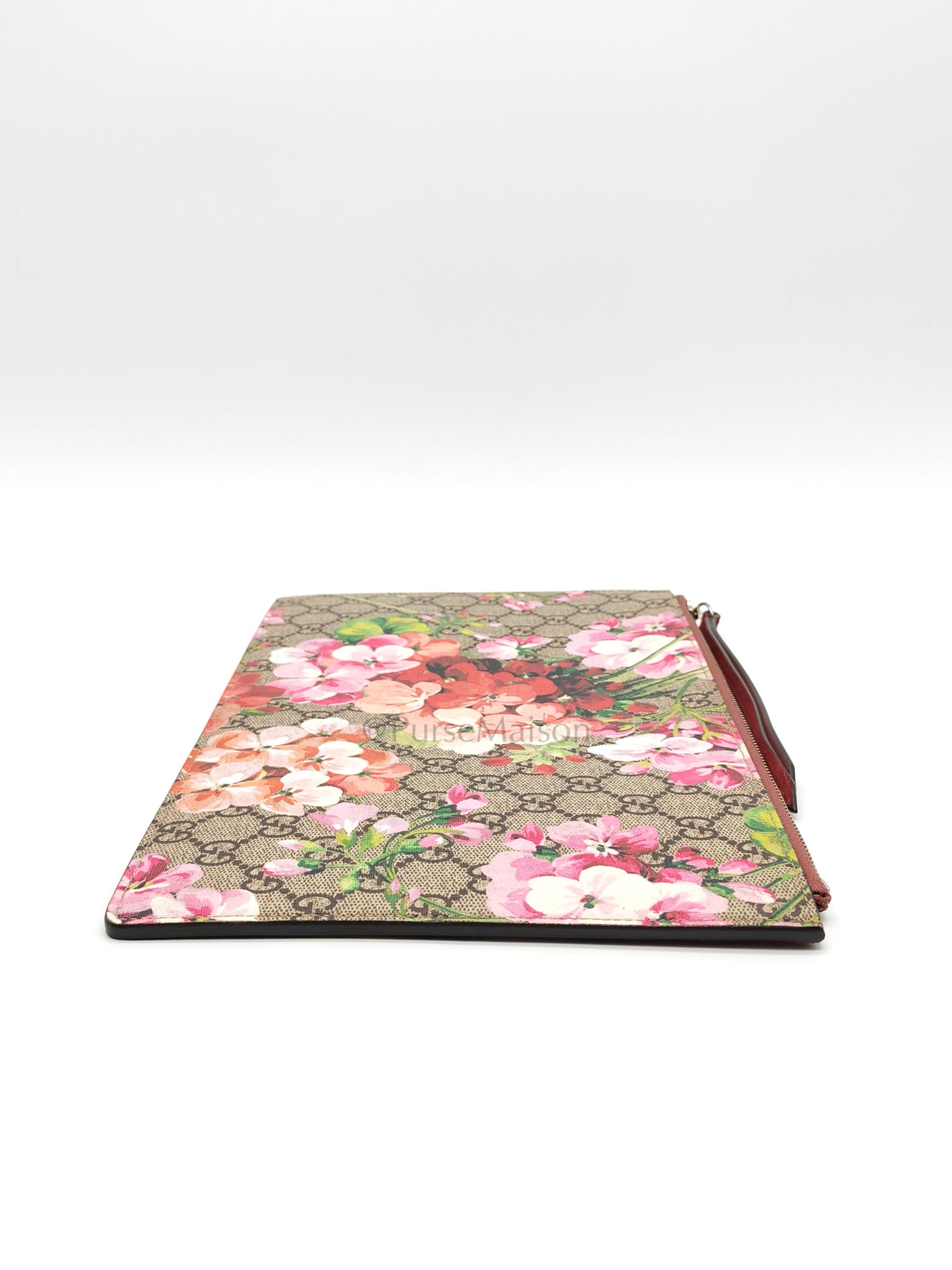 Supreme Floral Canvas Zip Clutch | Purse Maison Luxury Bags Shop
