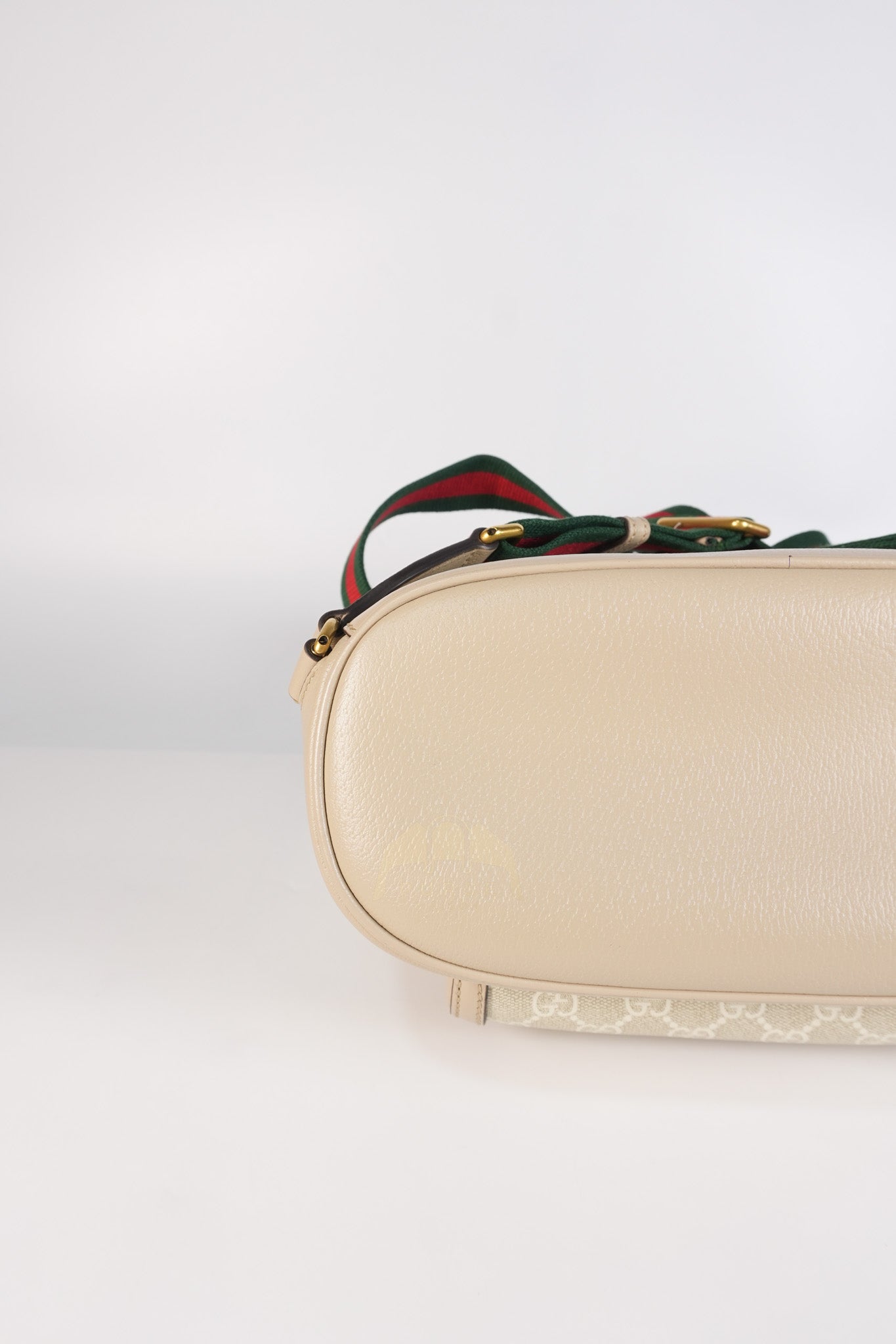 Supreme Logo Drawstring in Beige Canvas Backpack | Purse Maison Luxury Bags Shop