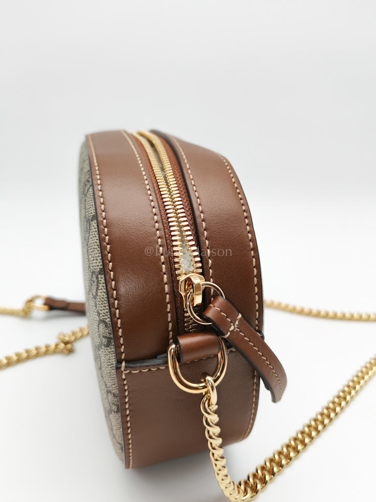 Supreme Monogram Round Camera Bag in Chain Strap | Purse Maison Luxury Bags Shop