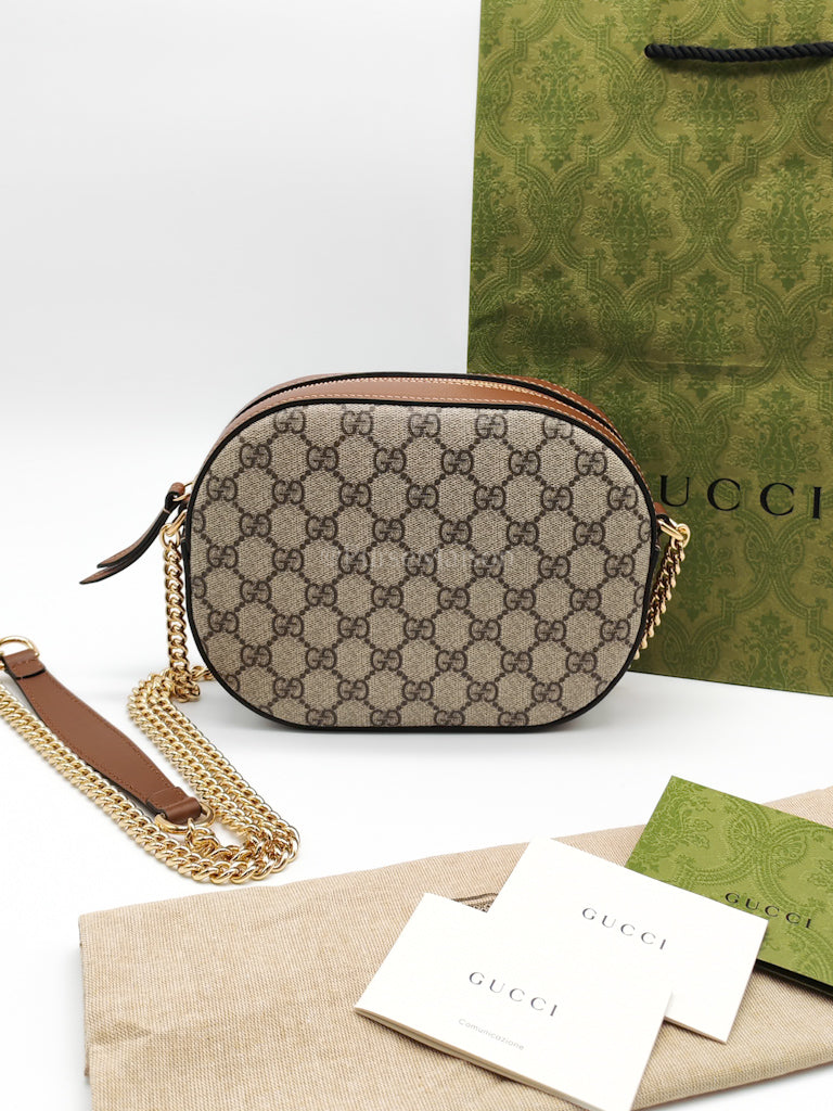 Supreme Monogram Round Camera Bag in Chain Strap | Purse Maison Luxury Bags Shop