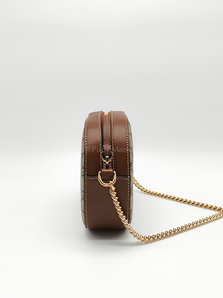 Supreme Monogram Round Camera Bag in Chain Strap | Purse Maison Luxury Bags Shop