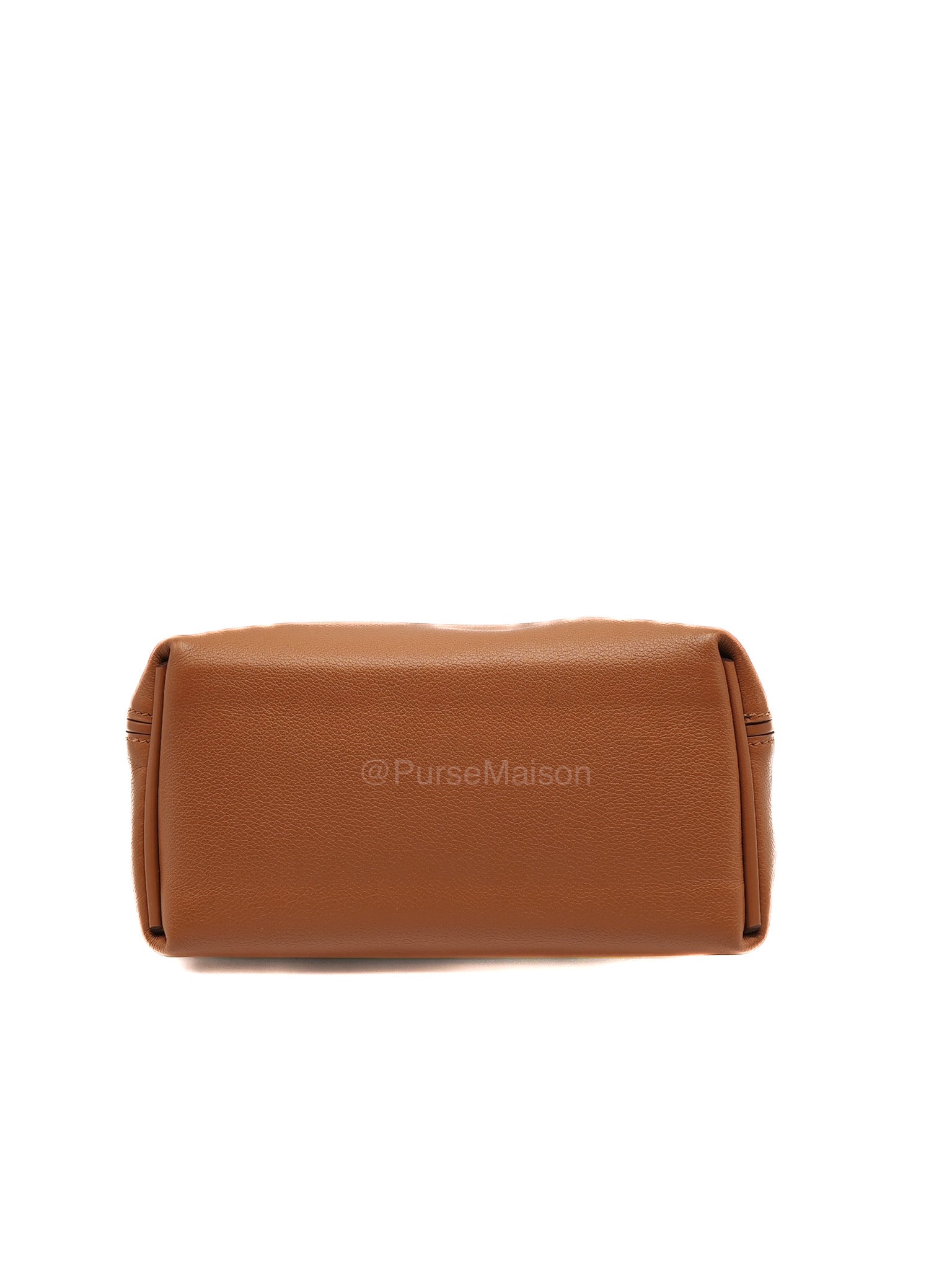 Hermes 24/24 Mini 21 in Gold Evercolor Leather Palladium Hardware Stamp U(2022)