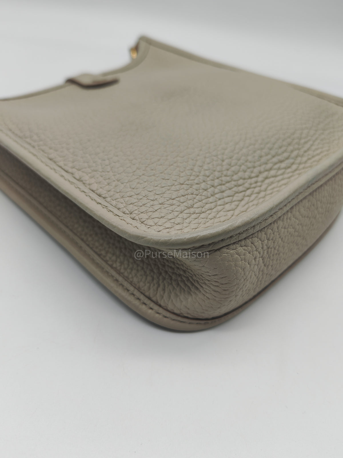 Hermes Mini Evelyne 16 Amazon Taurillon Clemence Leather and Gold Hardware Stamp U (2022)