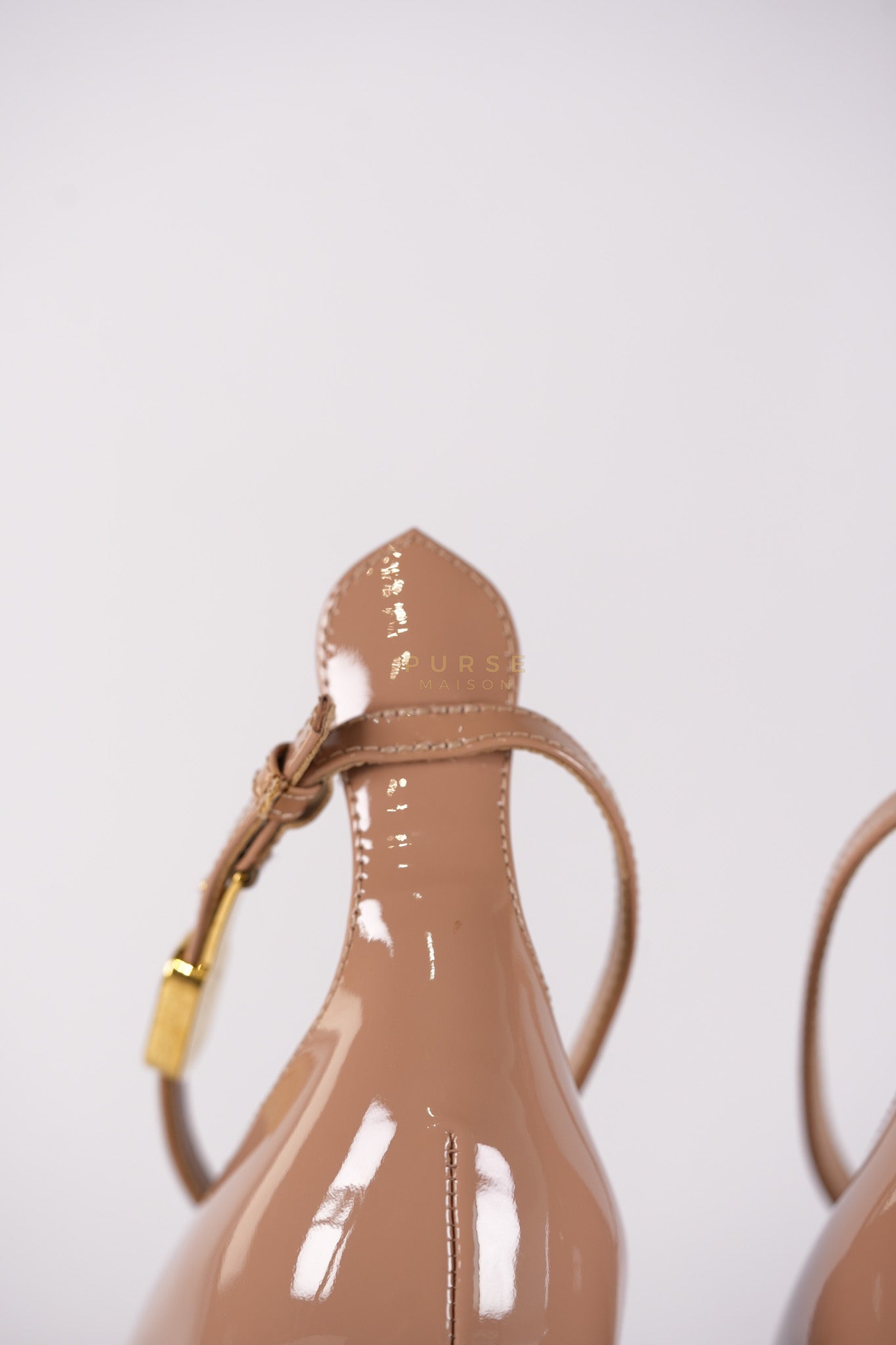 Tango Beige Patent Leather Pumps Size 36 EU (22.5 cm) | Purse Maison Luxury Bags Shop