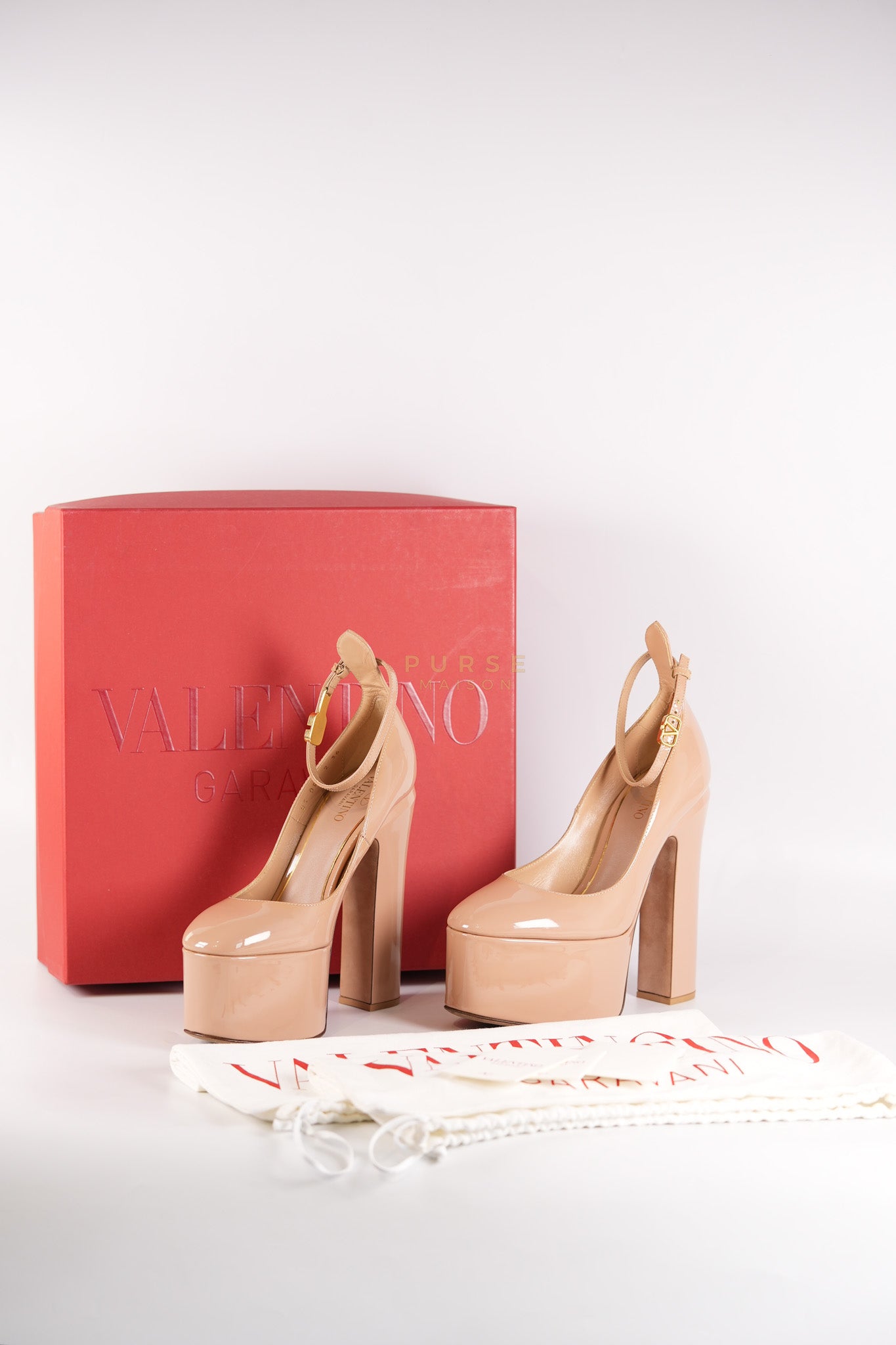 Tango Beige Patent Leather Pumps Size 36 EU (22.5 cm) | Purse Maison Luxury Bags Shop